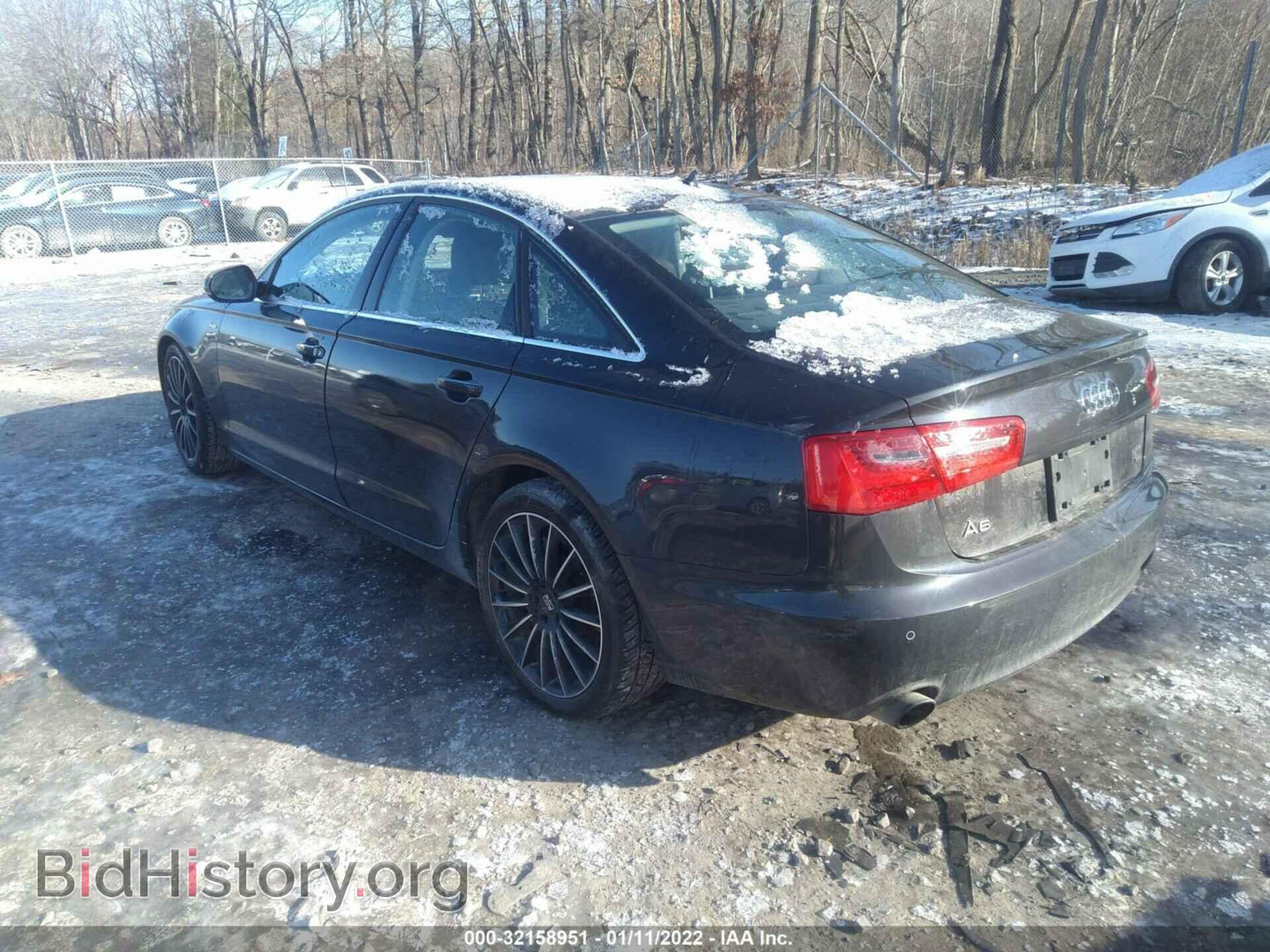 2014 AUDI A6 - VIN: WAUFGAFC3EN015371 - Фото 3