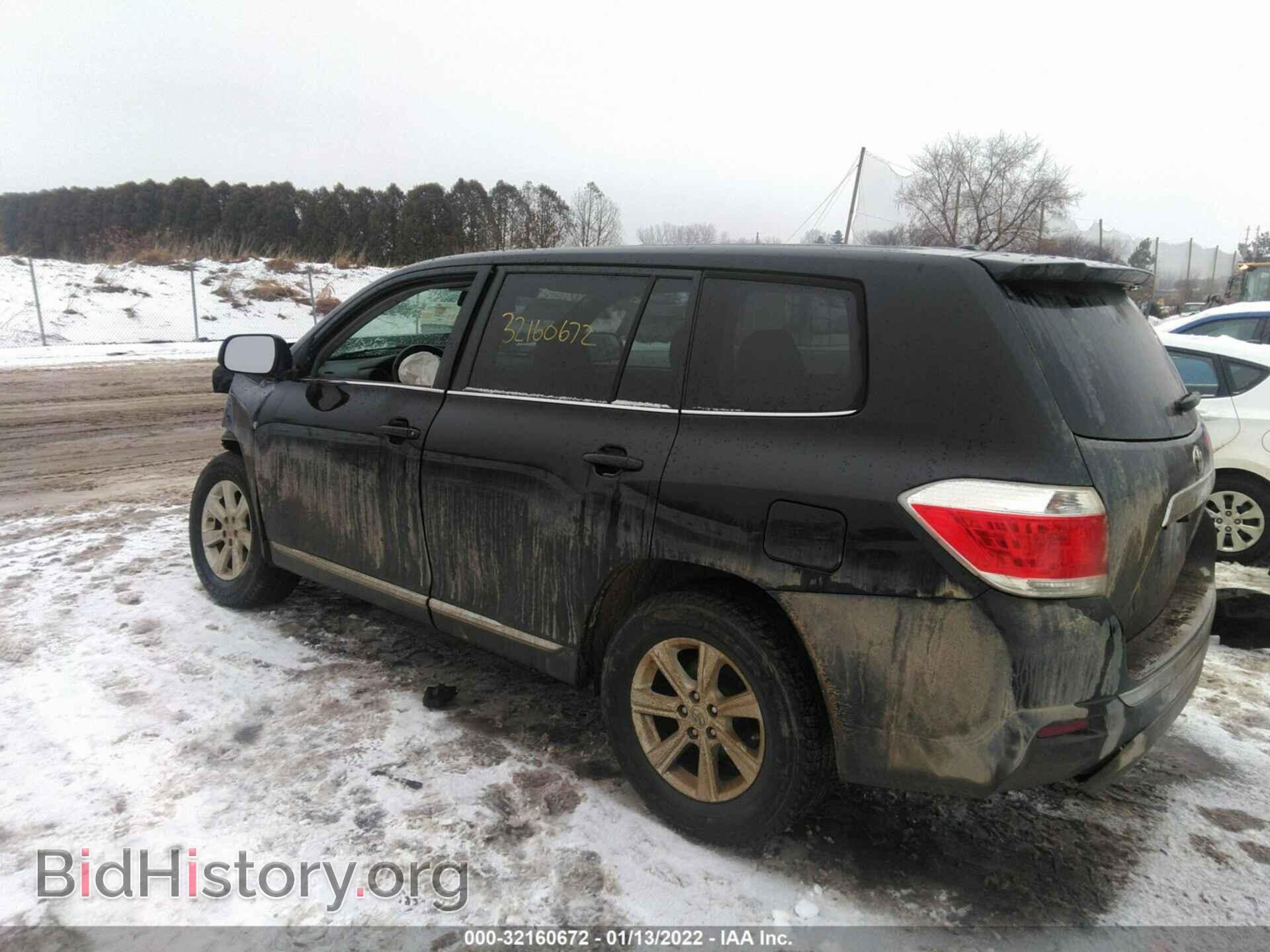 2012 TOYOTA HIGHLANDER - VIN: 5TDBK3EH5CS161853 - Фото 3