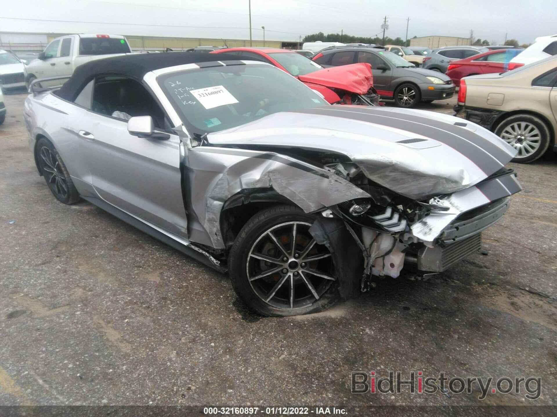 Photo 1FATP8UH5J5124041 - FORD MUSTANG 2018