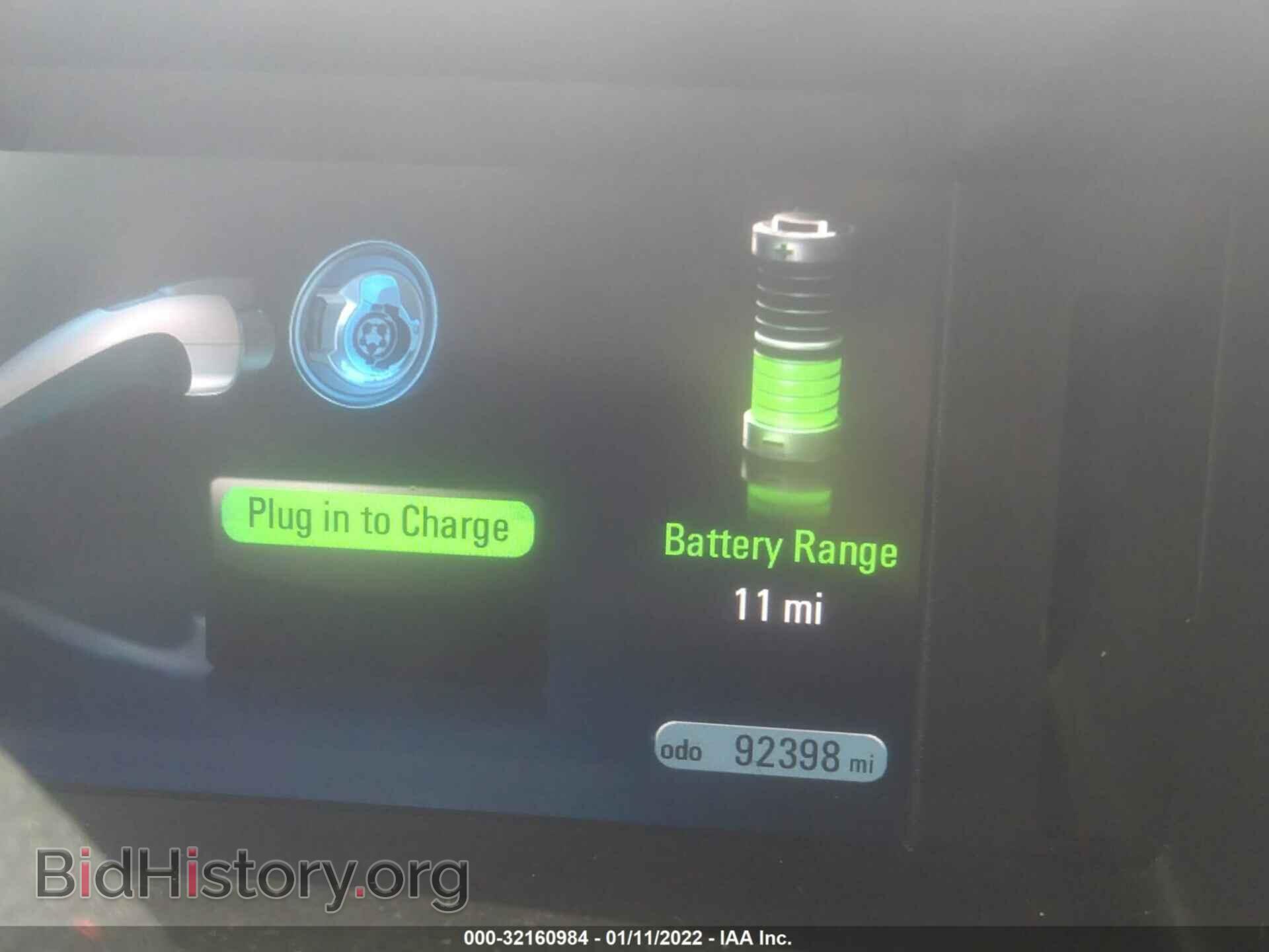 2012 CHEVROLET VOLT - VIN: 1G1RH6E44CU127242 - Фото 7