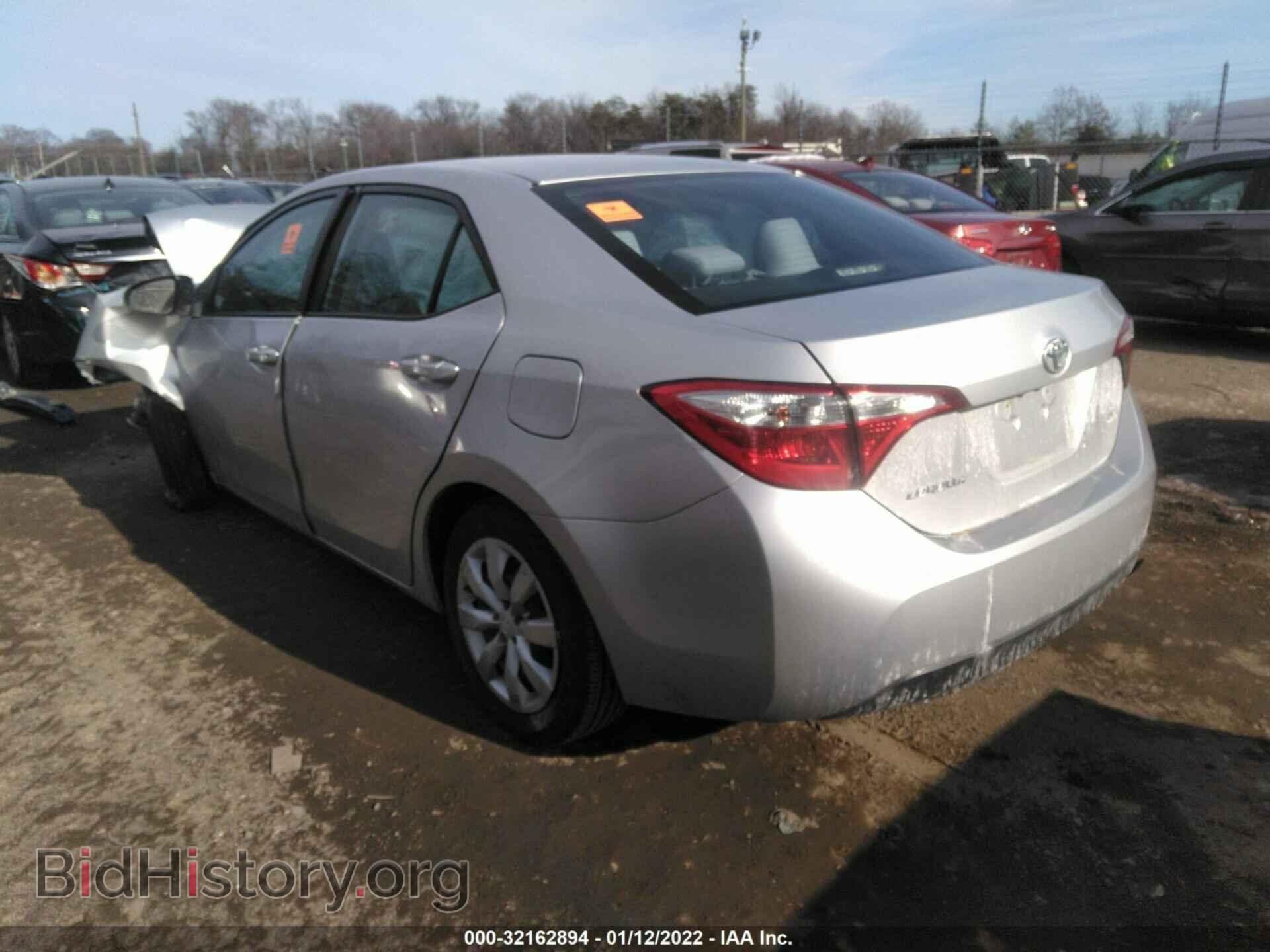 2014 TOYOTA COROLLA - VIN: 2T1BURHE7EC061442 - Фото 3