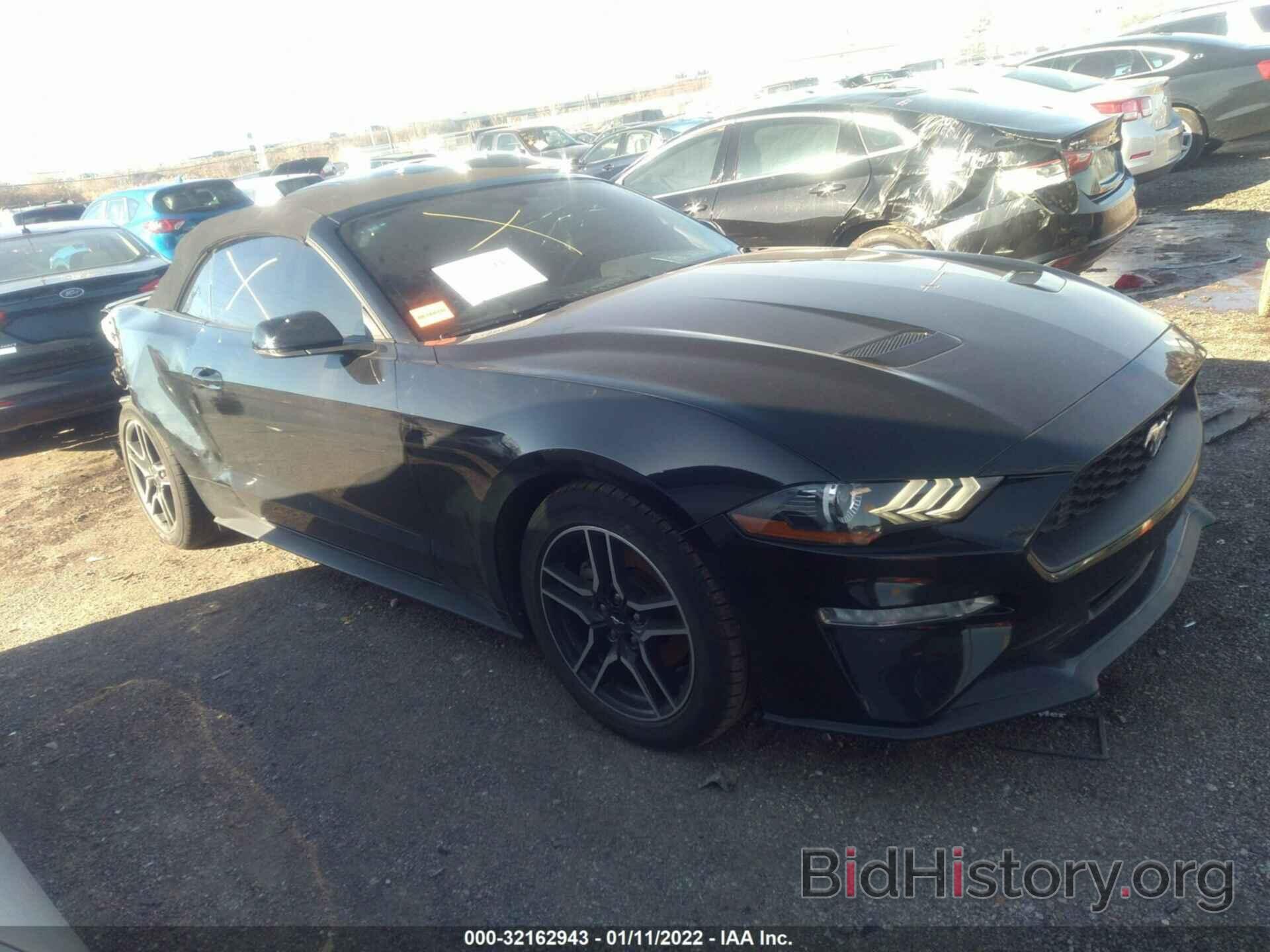 Photo 1FATP8UH3J5132980 - FORD MUSTANG 2018