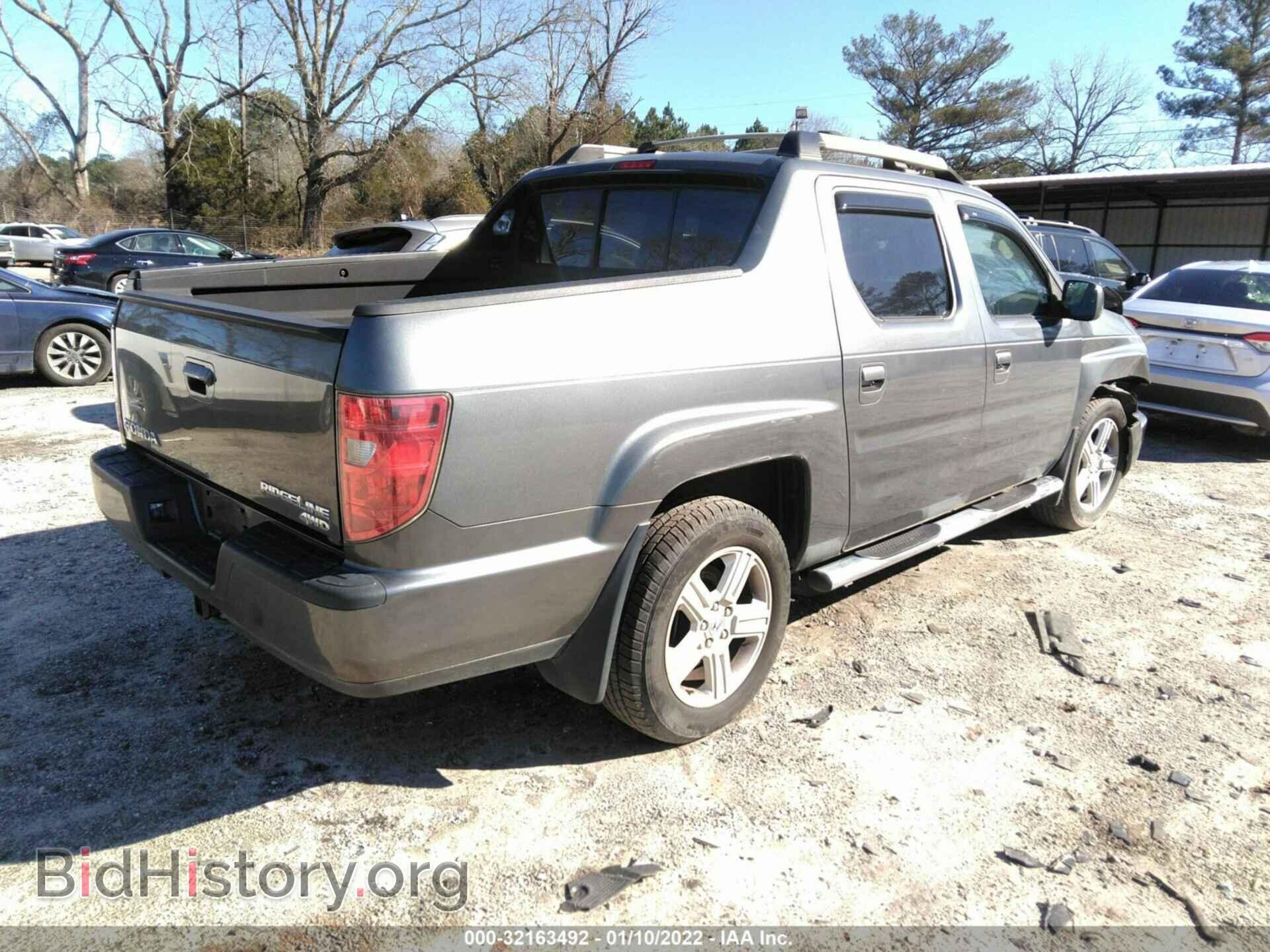 2011 HONDA RIDGELINE - VIN: 5FPYK1F55BB011612 - Фото 4