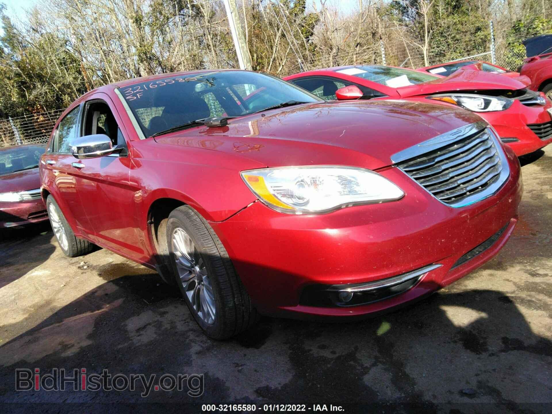 Фотография 1C3CCBCB5CN308595 - CHRYSLER 200 2012