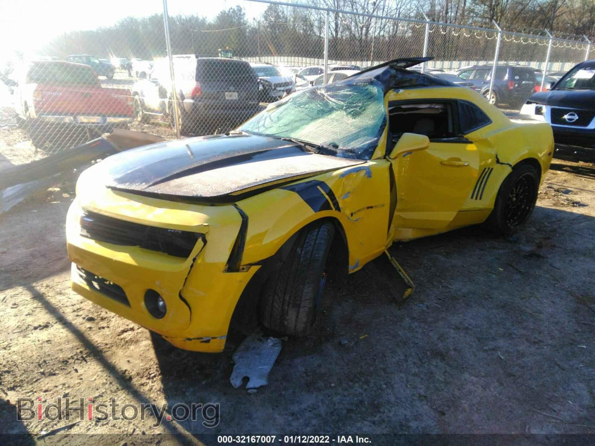 2012 CHEVROLET CAMARO - VIN: 2G1FB1E36C9188054 - Фото 2