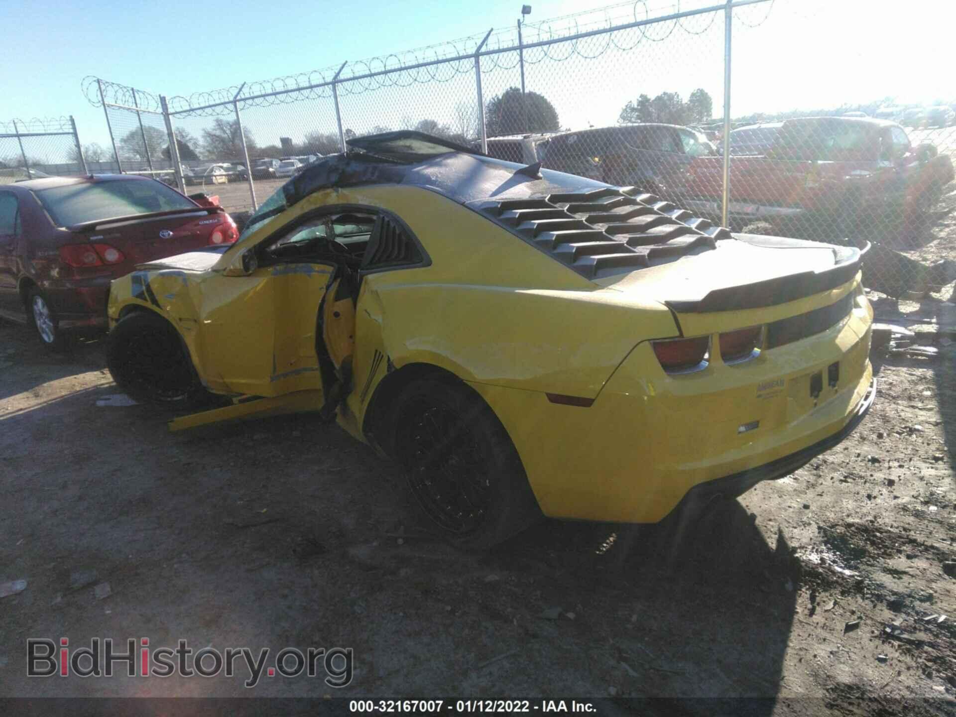 2012 CHEVROLET CAMARO - VIN: 2G1FB1E36C9188054 - Фото 3