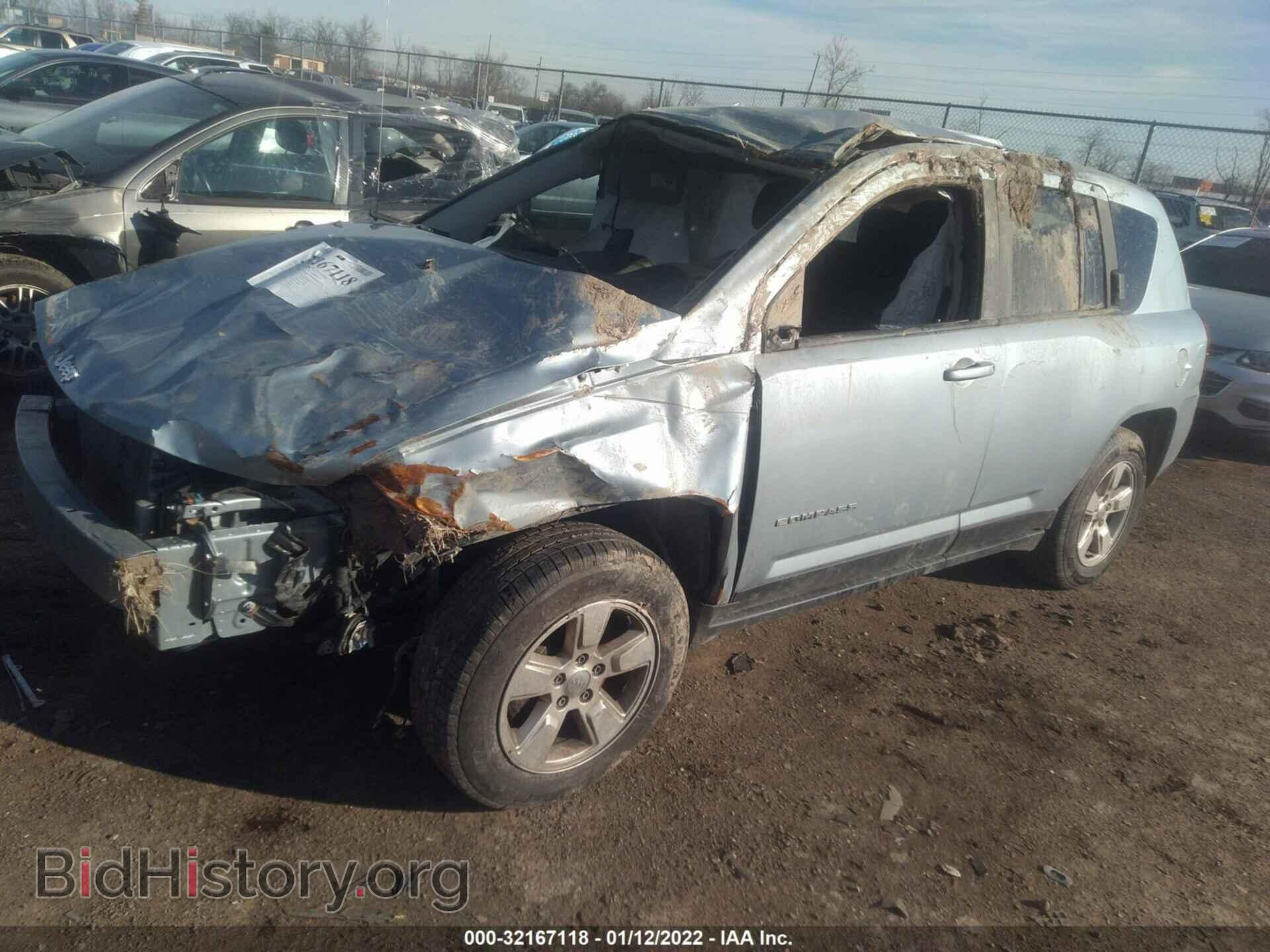 2013 JEEP COMPASS - VIN: 1C4NJCBAXDD244151 - Фото 2