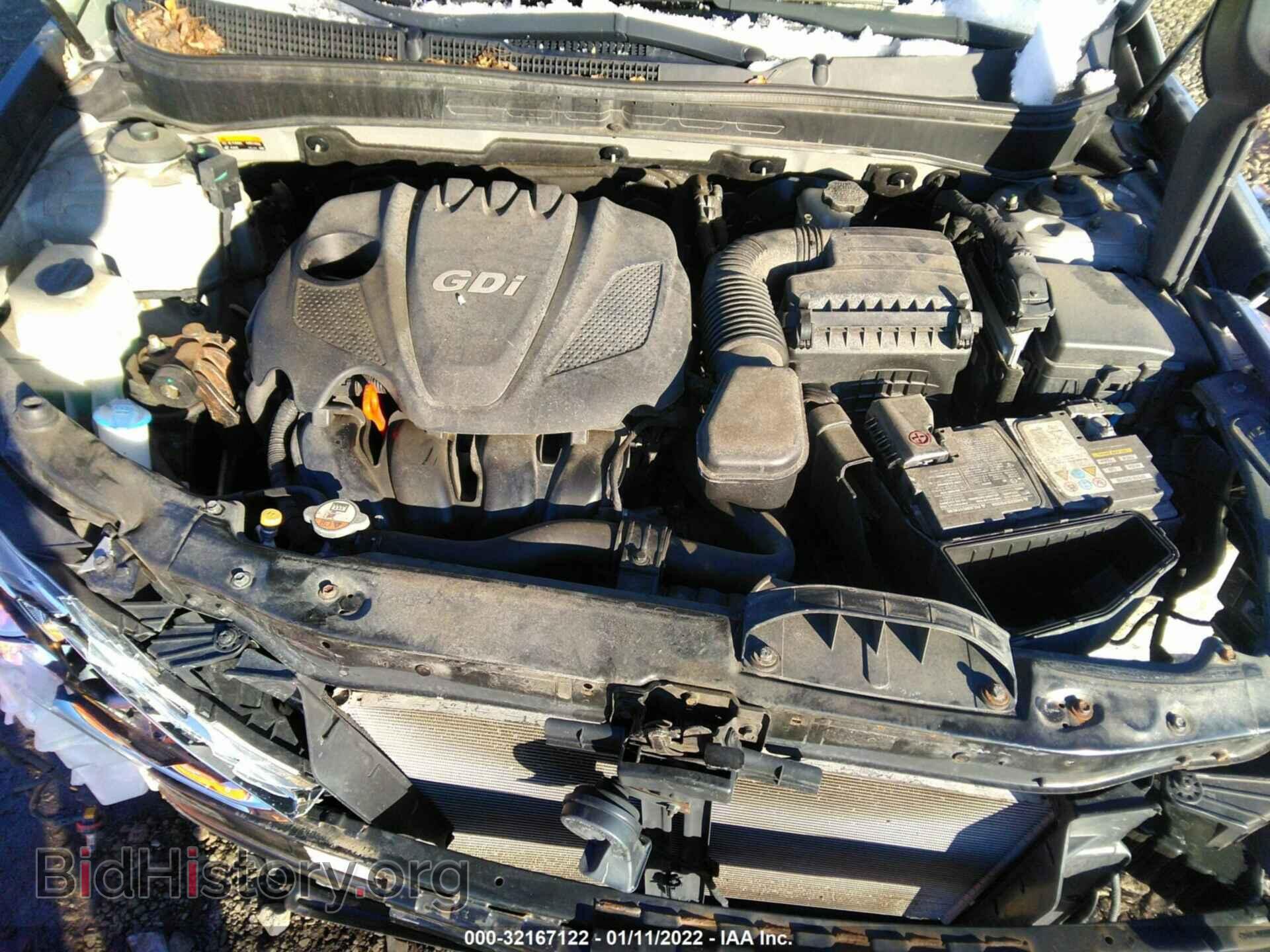 2014 HYUNDAI SONATA - VIN: 5NPEC4AC3EH845237 - Фото 10