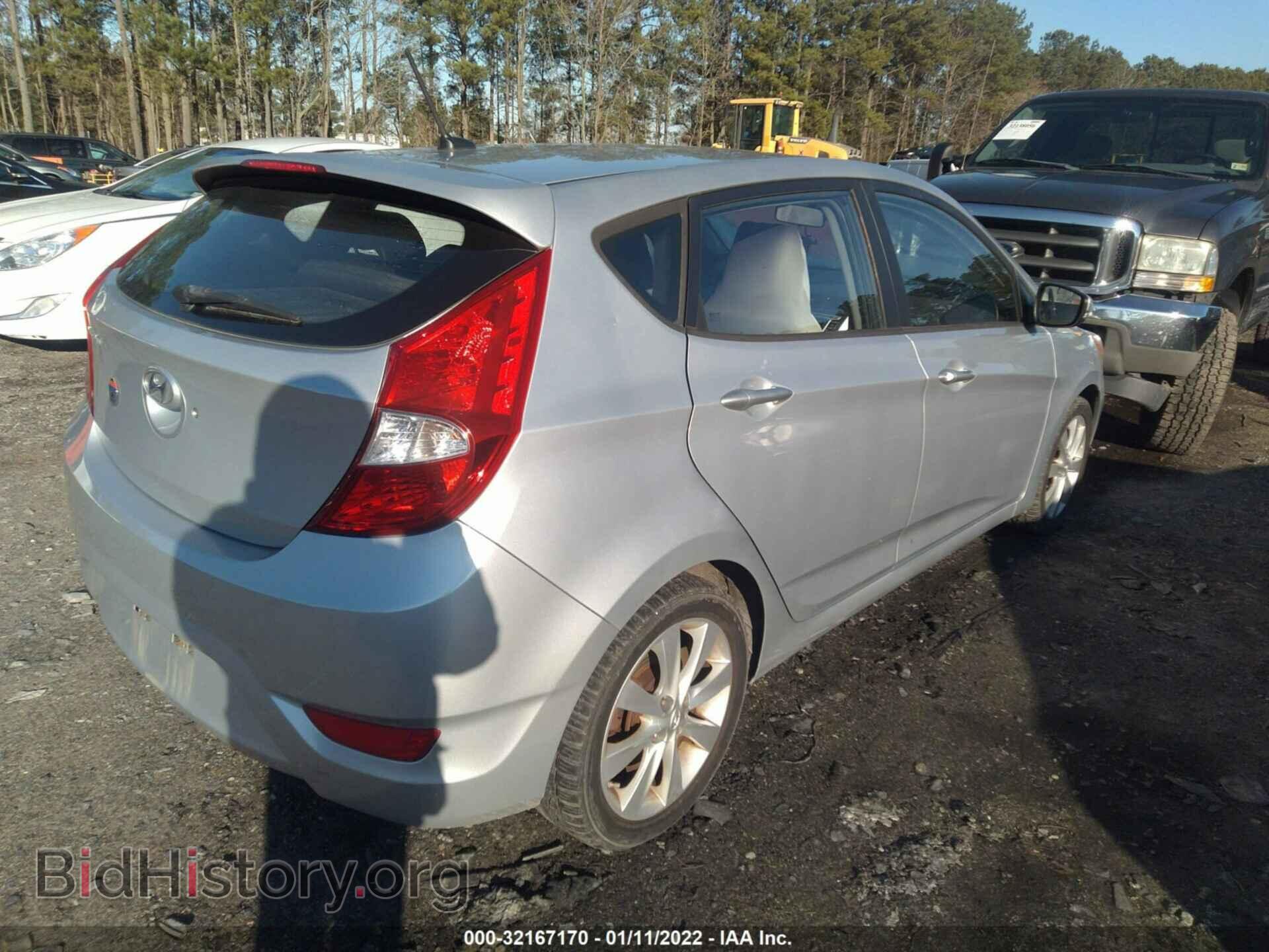 2014 HYUNDAI ACCENT - VIN: KMHCU5AE1EU146184 - Фото 4