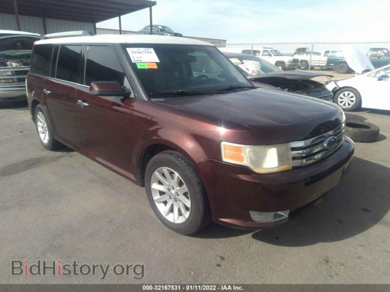2010 Ford FLEX SEL (VIN 2FMGK5CC1ABA43320) — photo 1 of 12, IAAI, damage: left rear