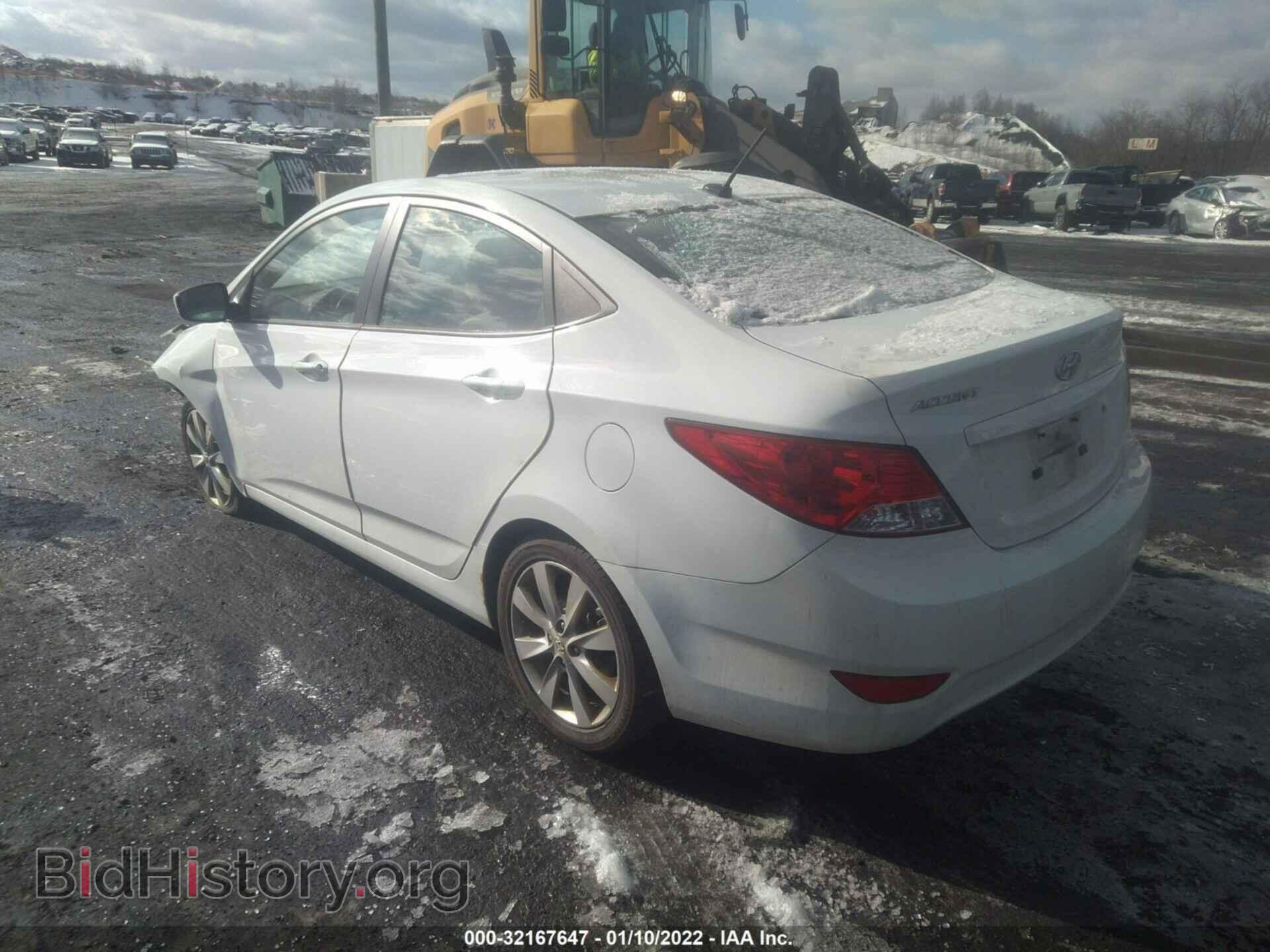 2013 HYUNDAI ACCENT - VIN: KMHCU4AE0DU451247 - Фото 3