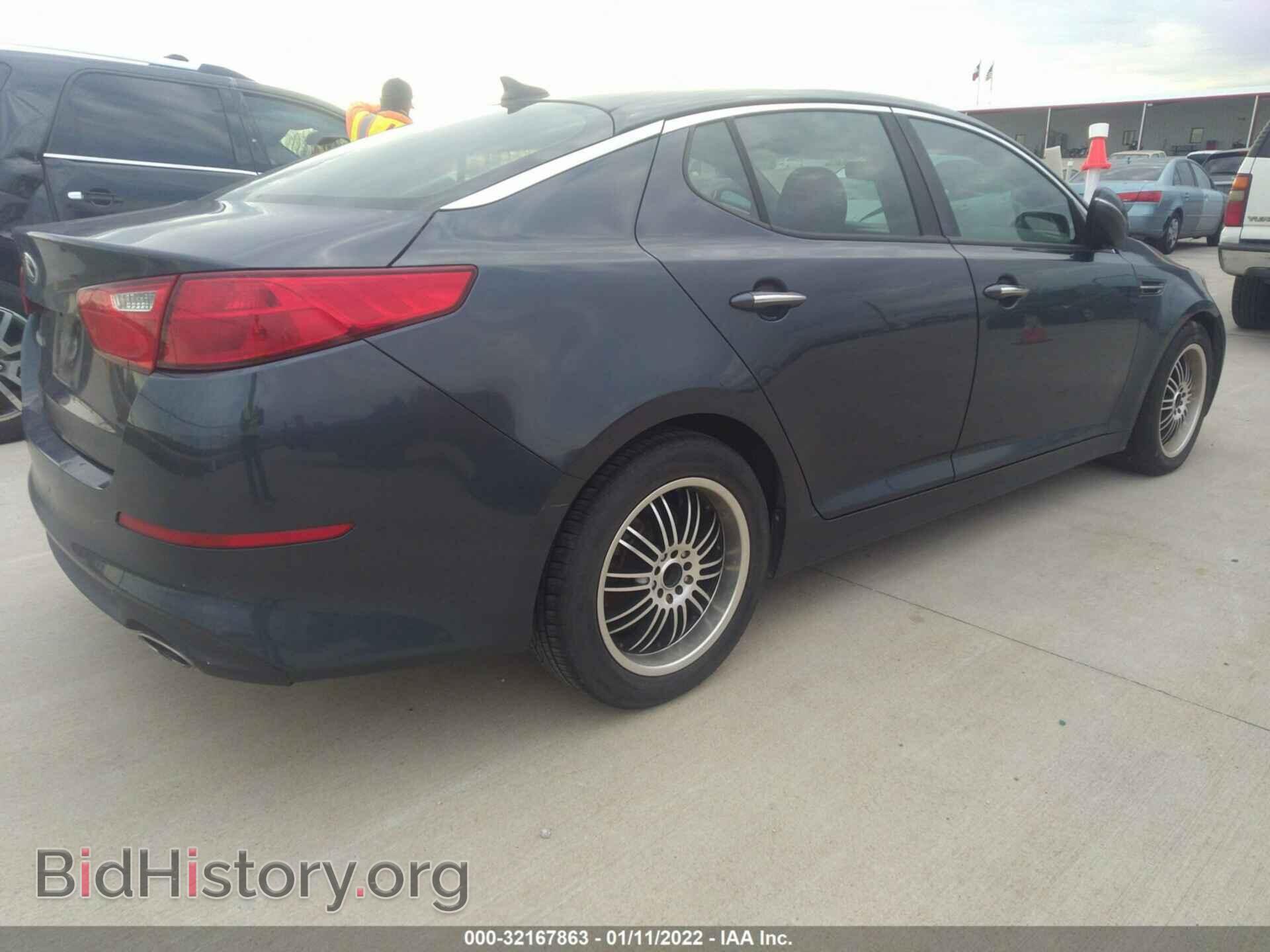 2015 KIA OPTIMA - VIN: KNAGM4A77F5559415 - Фото 4