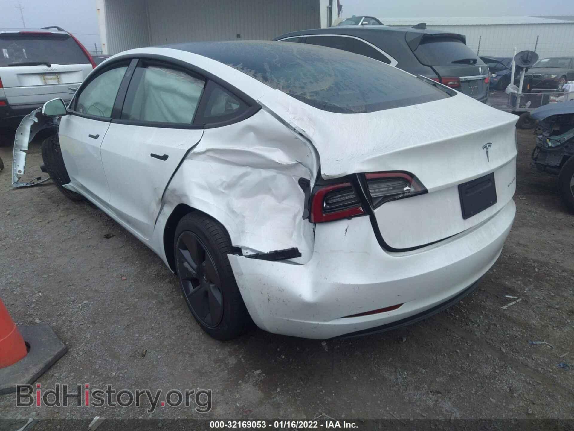2022 TESLA MODEL 3 - VIN: 5YJ3E1EB4NF138907 - Photo 3