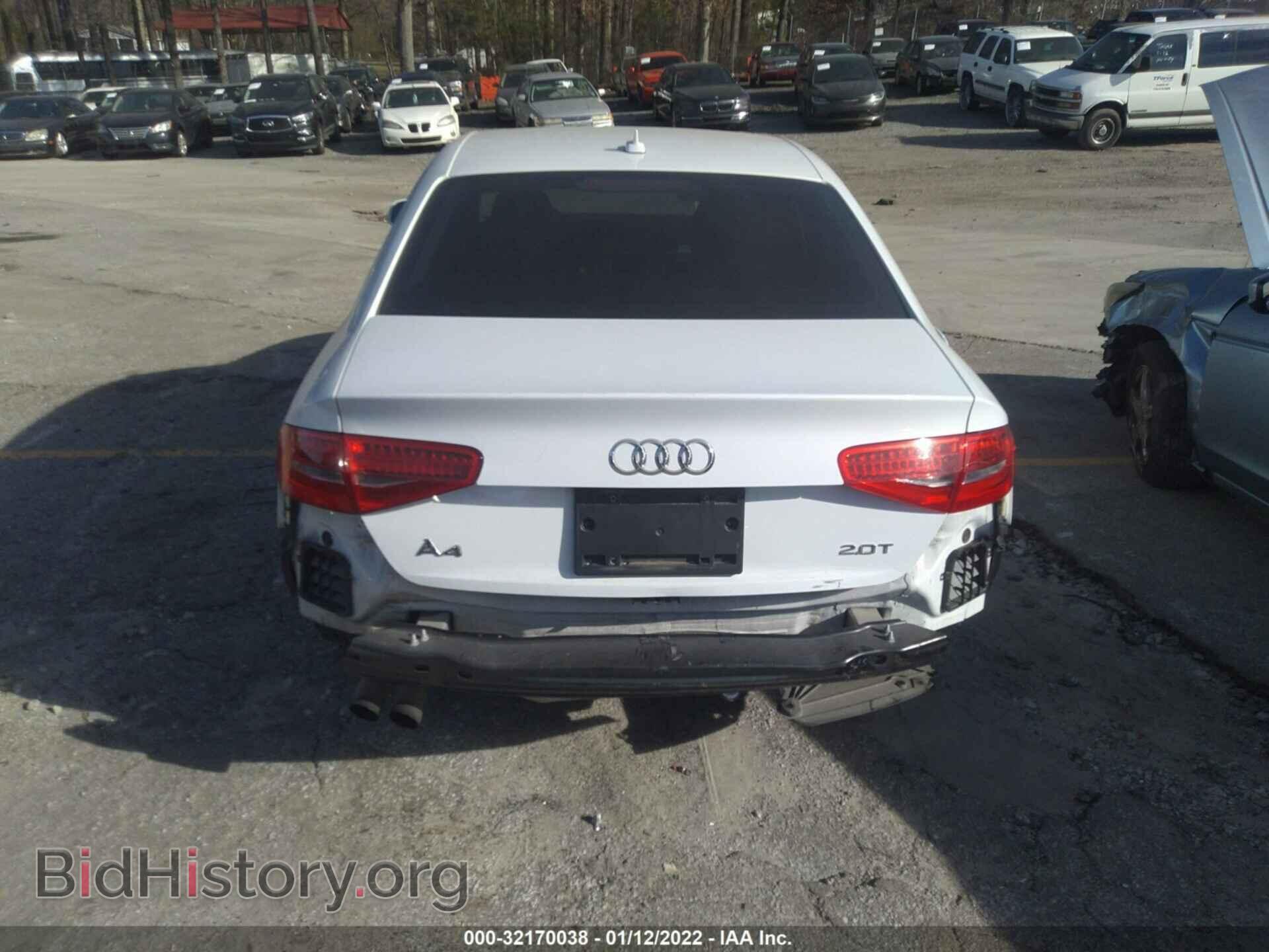 2013 AUDI A4 - VIN: WAUAFAFL3DN019769 - Фото 6