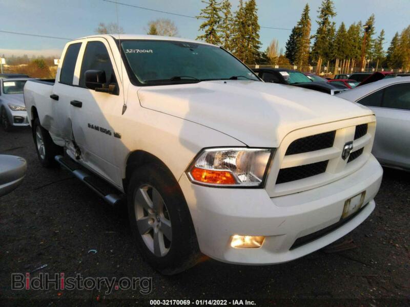 2012 RAM 1500 Express (VIN 1C6RD7FT4CS271827) — фото 1 из 12, IAAI, повреждение: правый бок