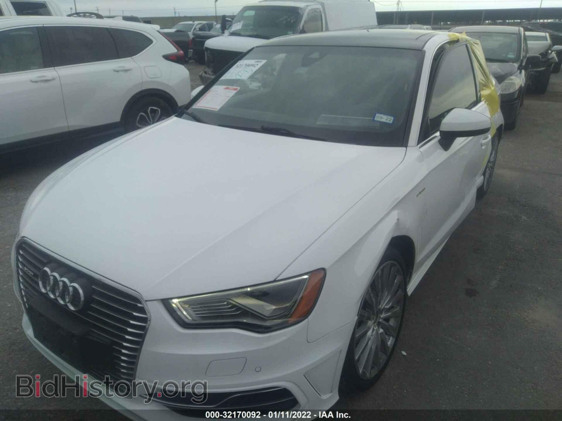 2016 AUDI A3 E-TRON - VIN: WAUSPBFF6GA070048 - Фото 2