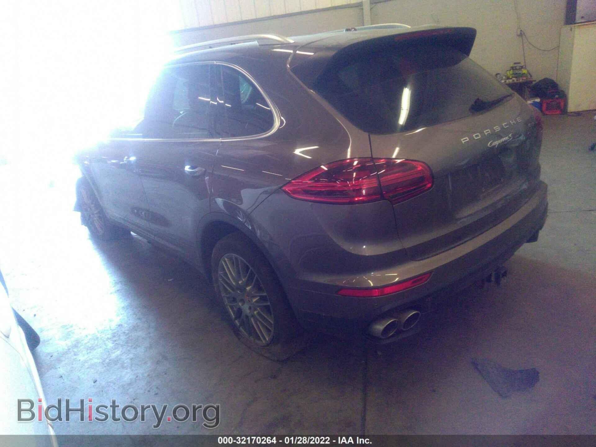 2016 PORSCHE CAYENNE - VIN: WP1AB2A27GLA96470 - Фото 3