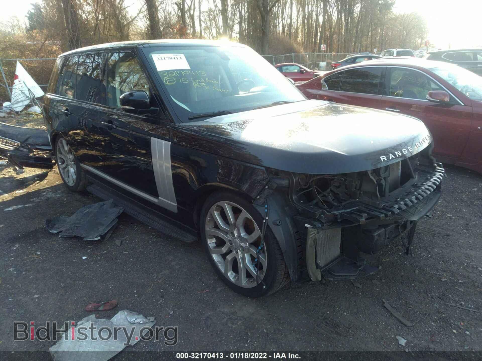 Photo SALGS2VF5FA218559 - LAND ROVER RANGE ROVER 2015