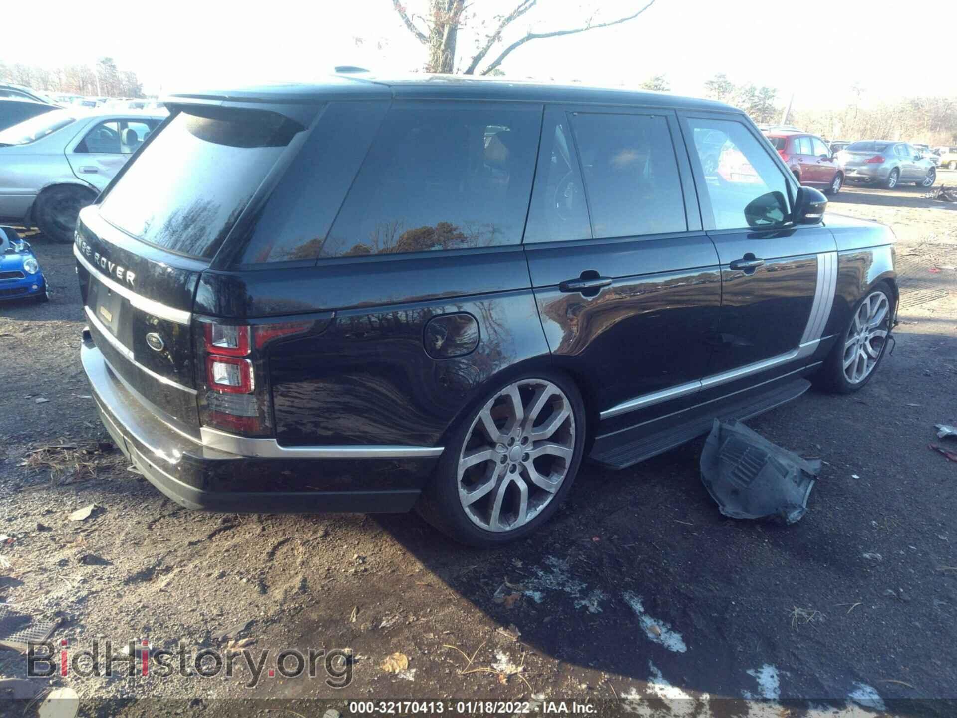 2015 LAND ROVER RANGE ROVER - VIN: SALGS2VF5FA218559 - Фото 4