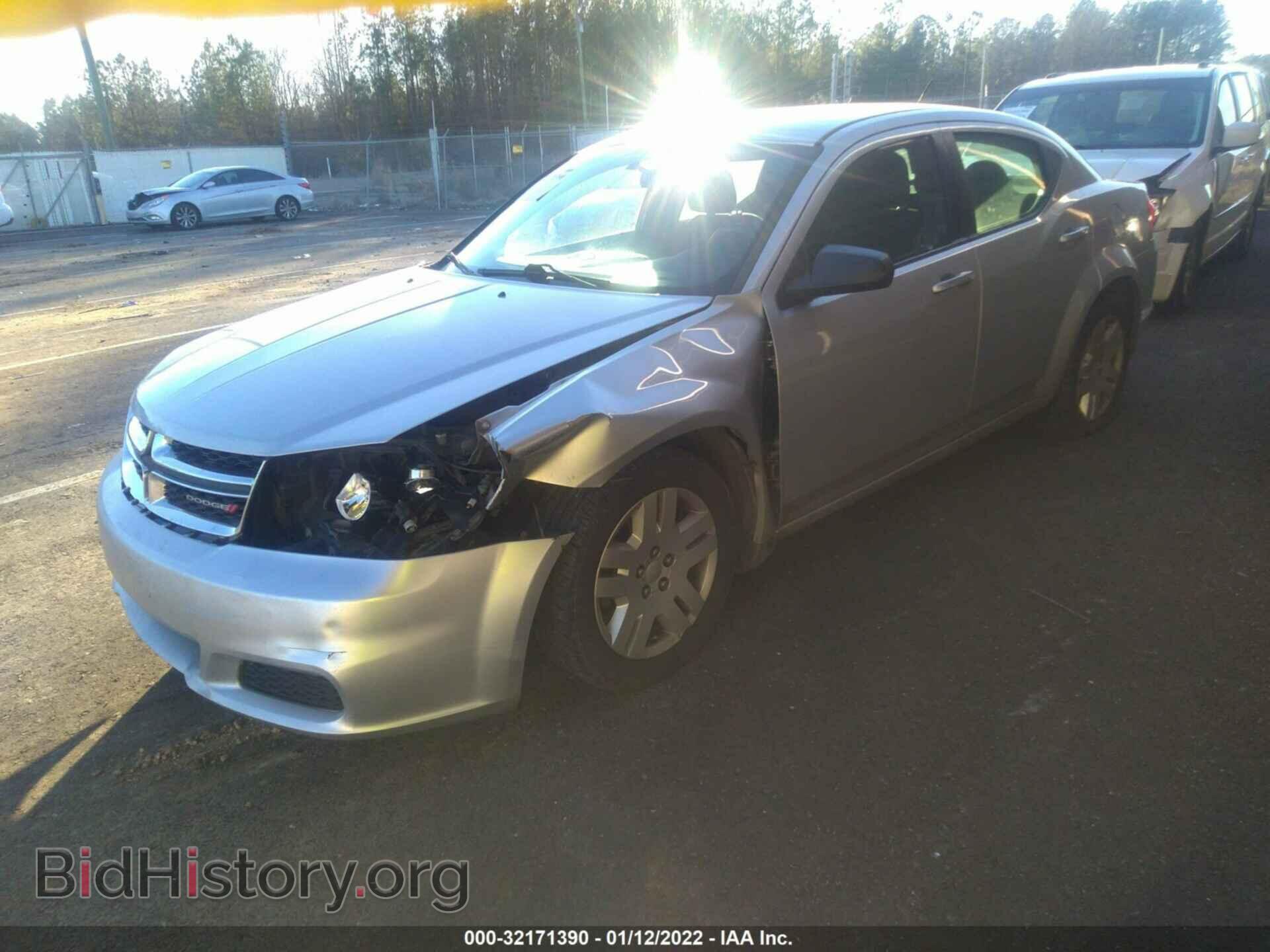 2012 DODGE AVENGER - VIN: 1C3CDZAB7CN311460 - Фото 2