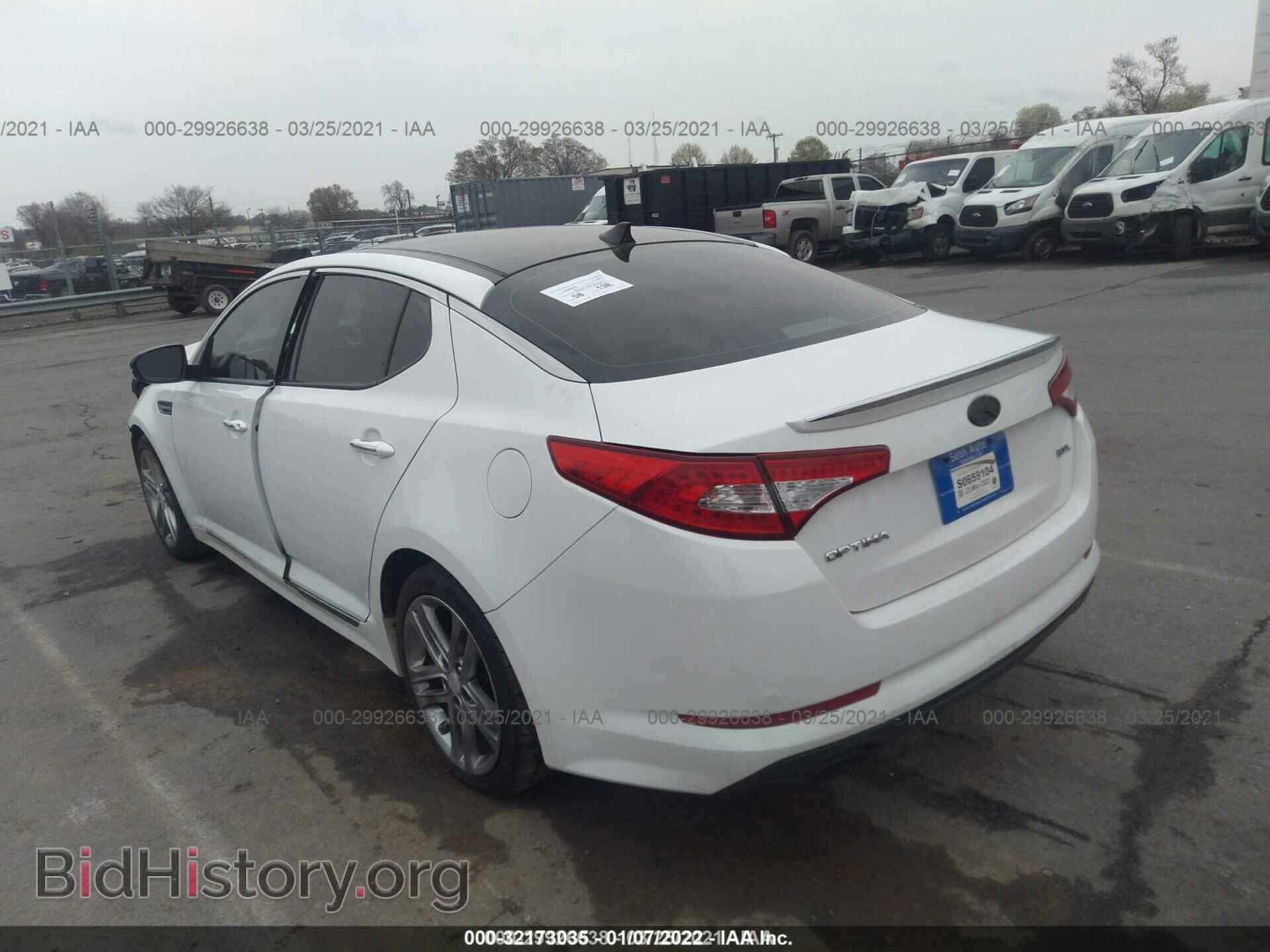 2013 KIA OPTIMA - VIN: 5XXGR4A62DG219612 - Фото 3