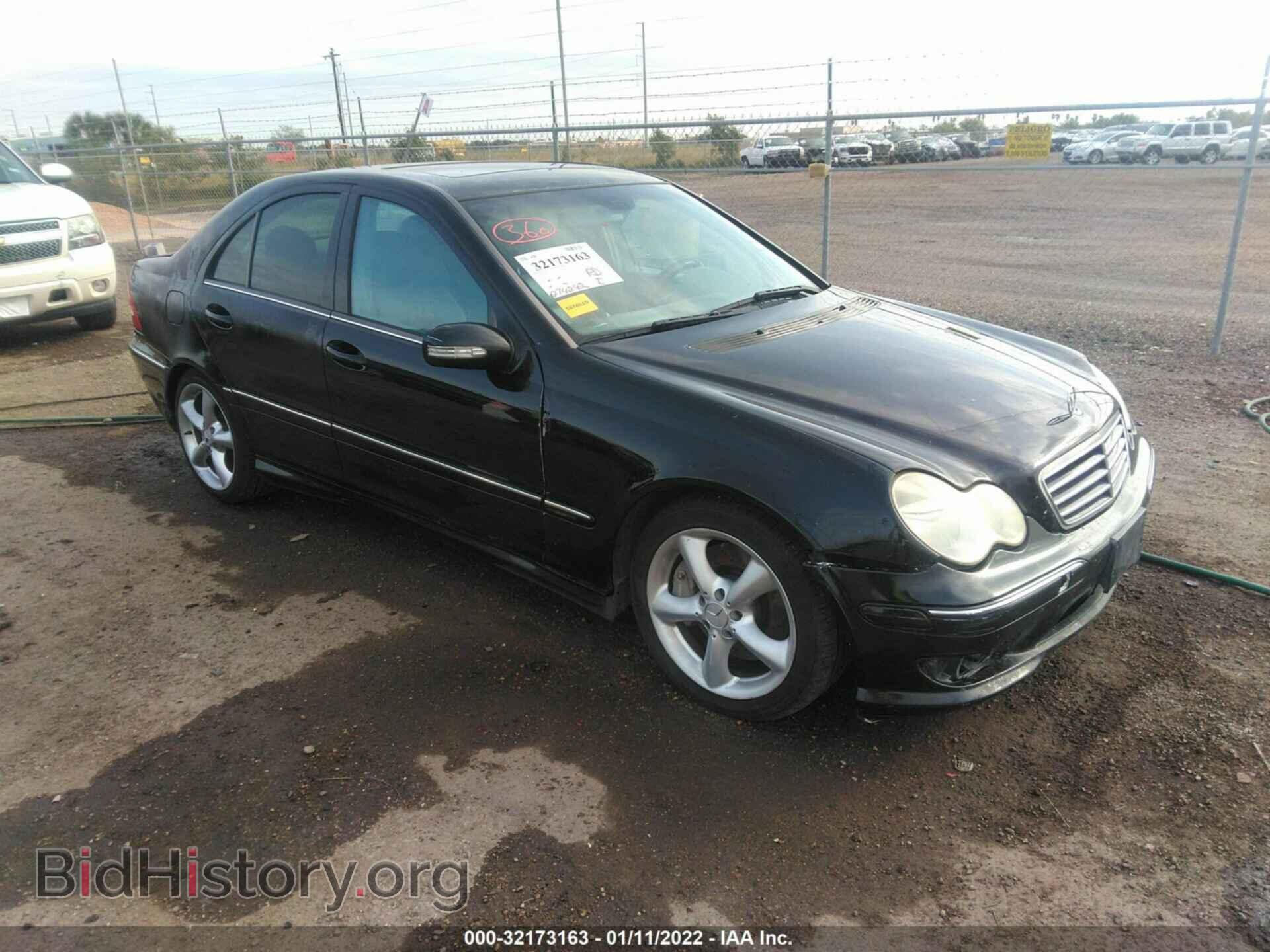 Фотография WDBRF52H76E020780 - MERCEDES-BENZ C-CLASS 2006