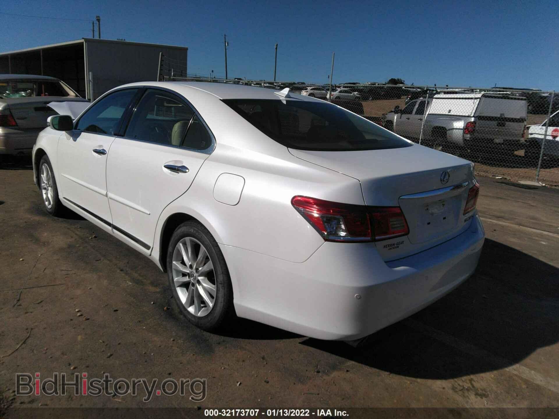 2011 LEXUS ES 350 - VIN: JTHBK1EG8B2432775 - Фото 3