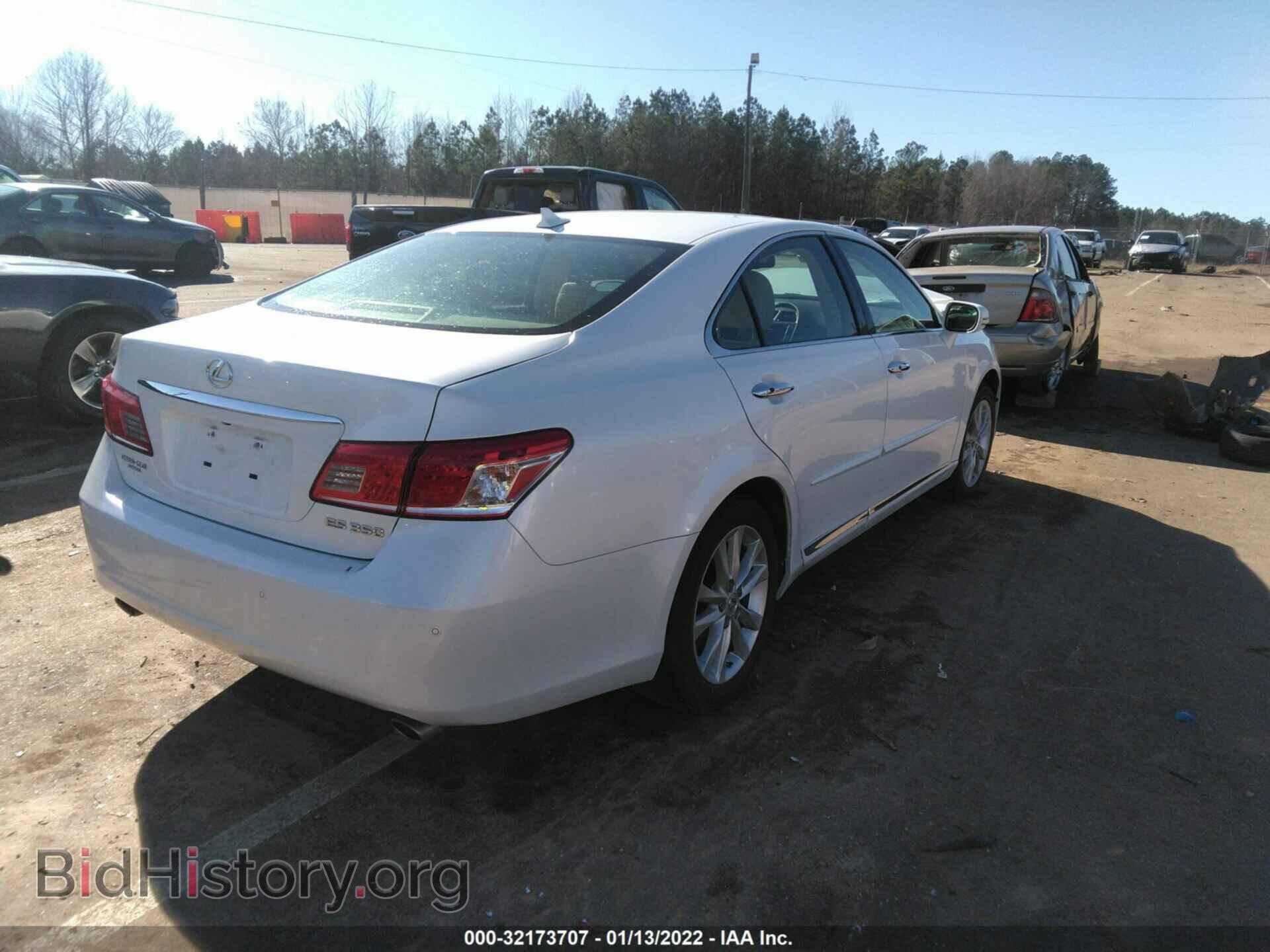 2011 LEXUS ES 350 - VIN: JTHBK1EG8B2432775 - Фото 4