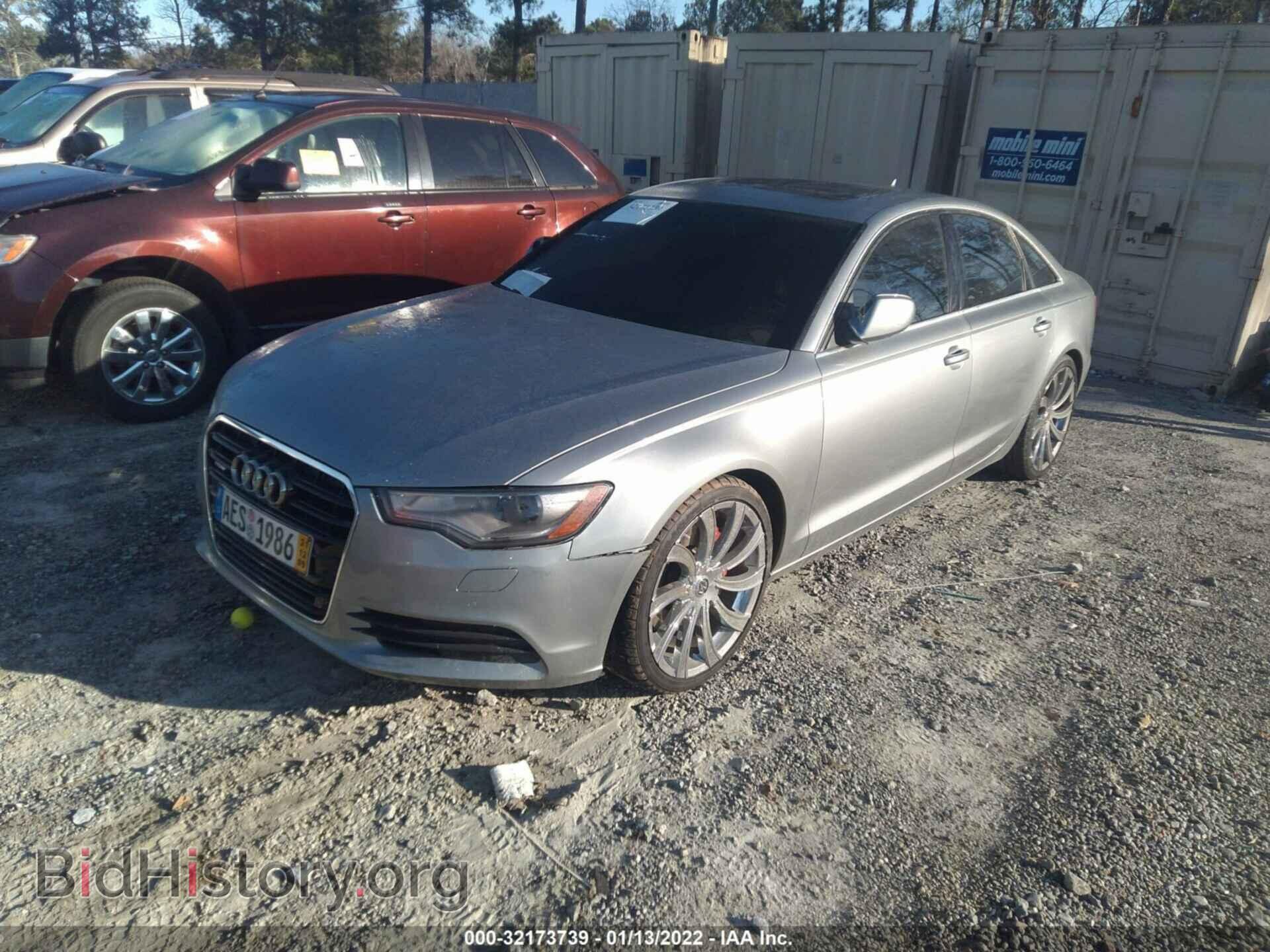 2014 AUDI A6 - VIN: WAUGFAFC6EN019177 - Фото 2