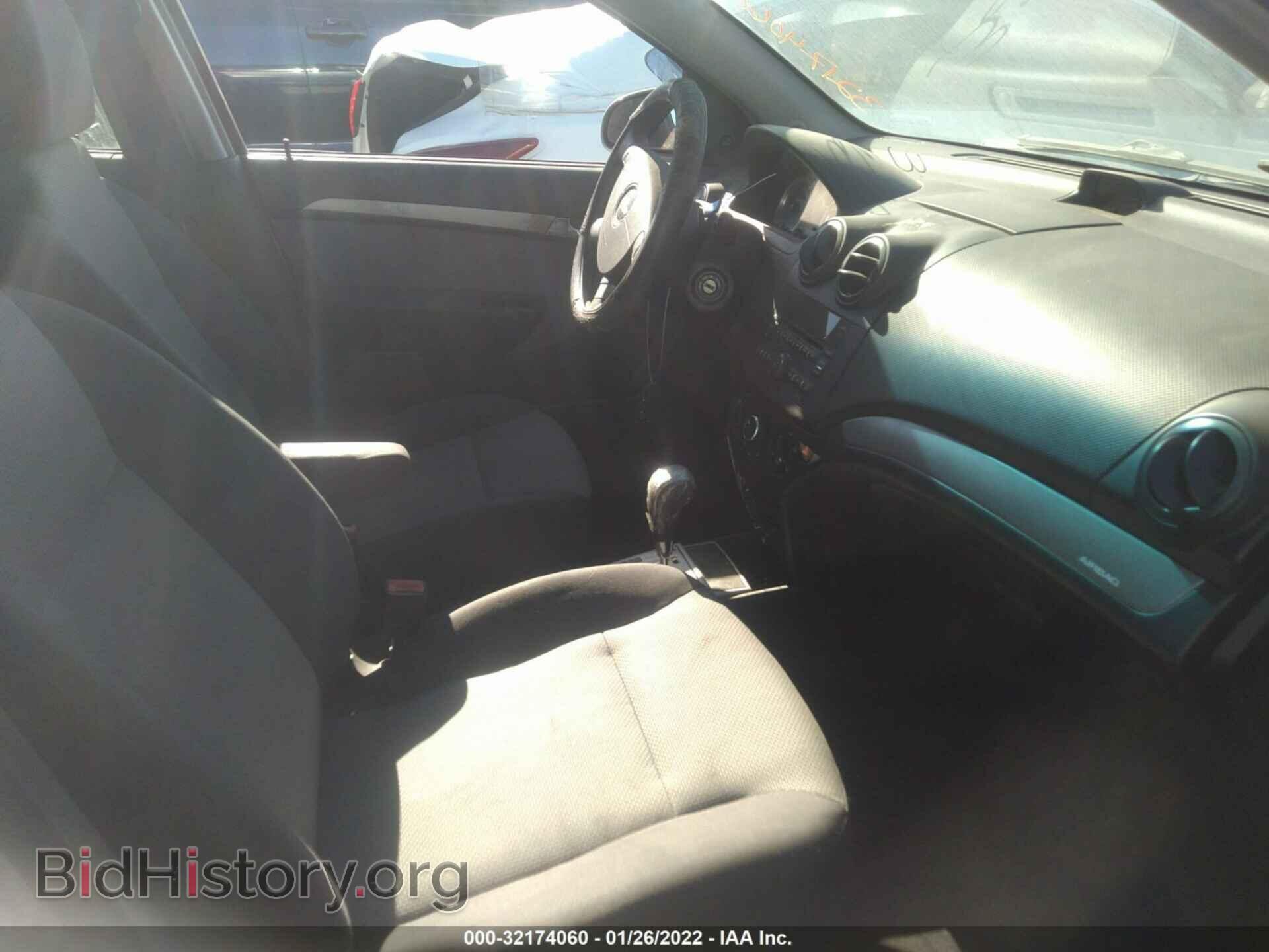 2009 CHEVROLET AVEO - VIN: KL1TD66E89B389082 - Фото 5