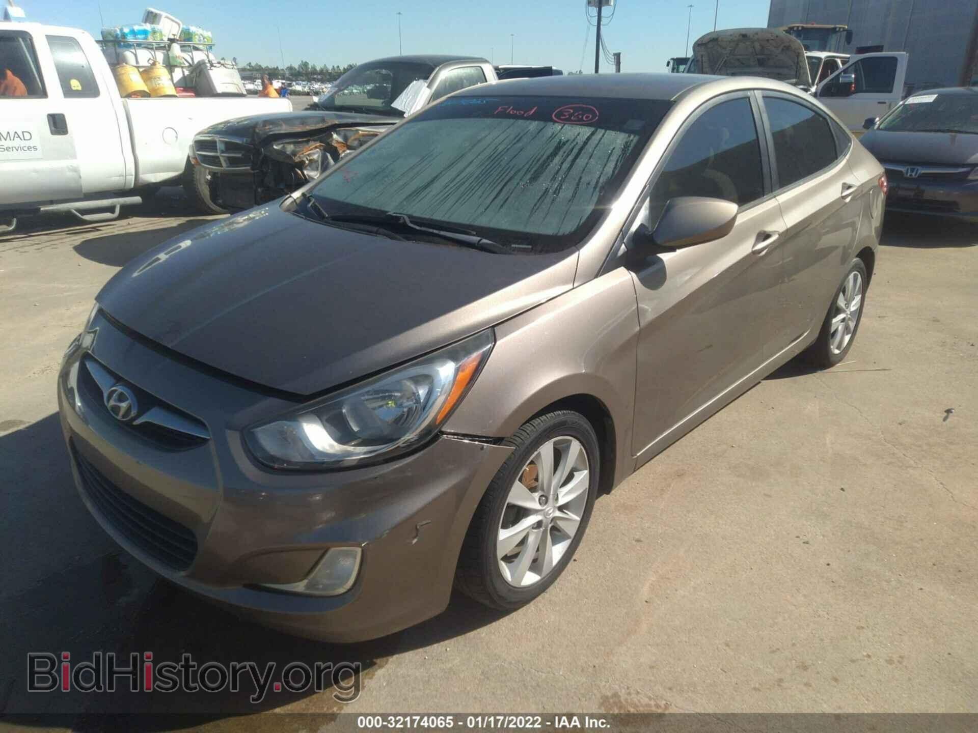 2012 HYUNDAI ACCENT - VIN: KMHCU4AE3CU245905 - Фото 2