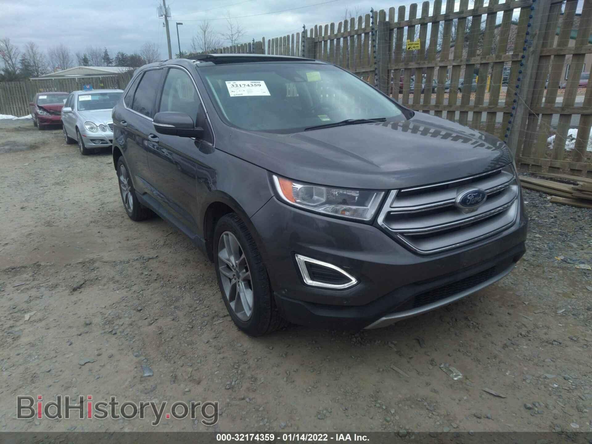 Photo 2FMPK4K88FBC05913 - FORD EDGE 2015