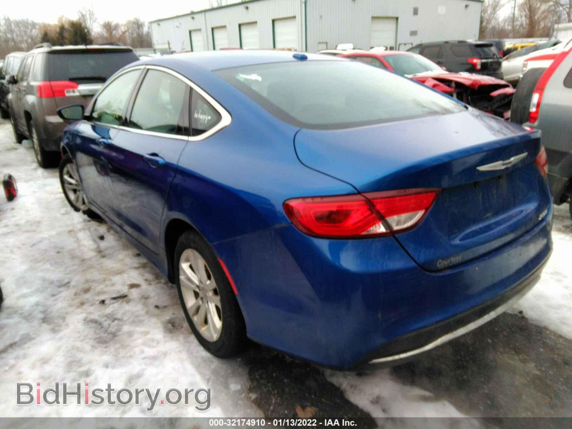 2015 CHRYSLER 200 - VIN: 1C3CCCAB2FN507861 - Фото 3