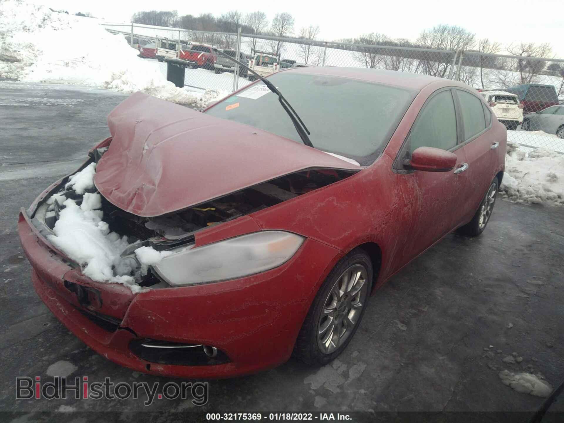 2013 DODGE DART - VIN: 1C3CDFCHXDD186025 - Фото 2