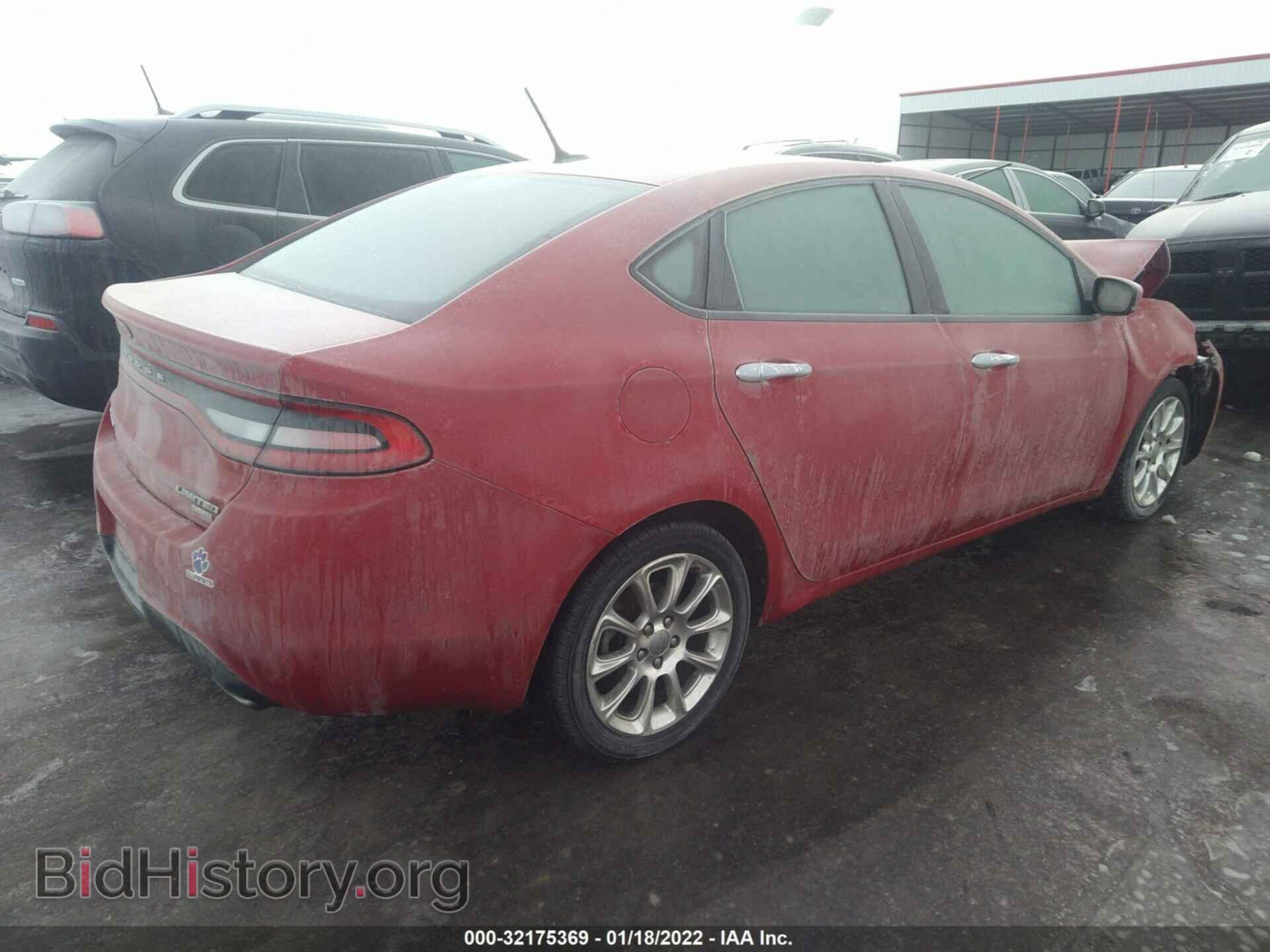 2013 DODGE DART - VIN: 1C3CDFCHXDD186025 - Фото 4