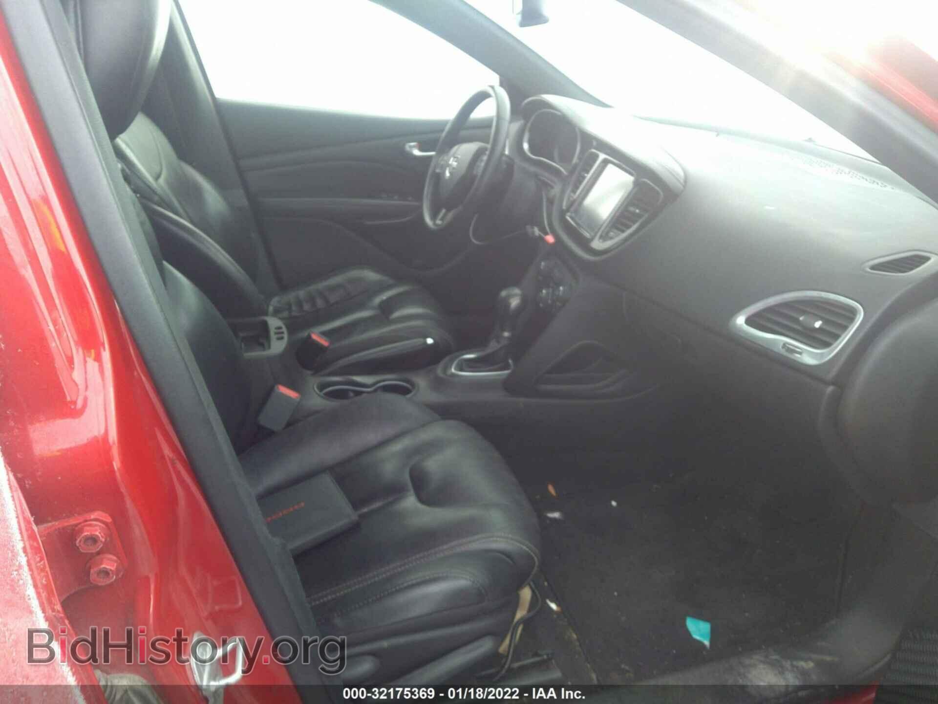 2013 DODGE DART - VIN: 1C3CDFCHXDD186025 - Фото 5