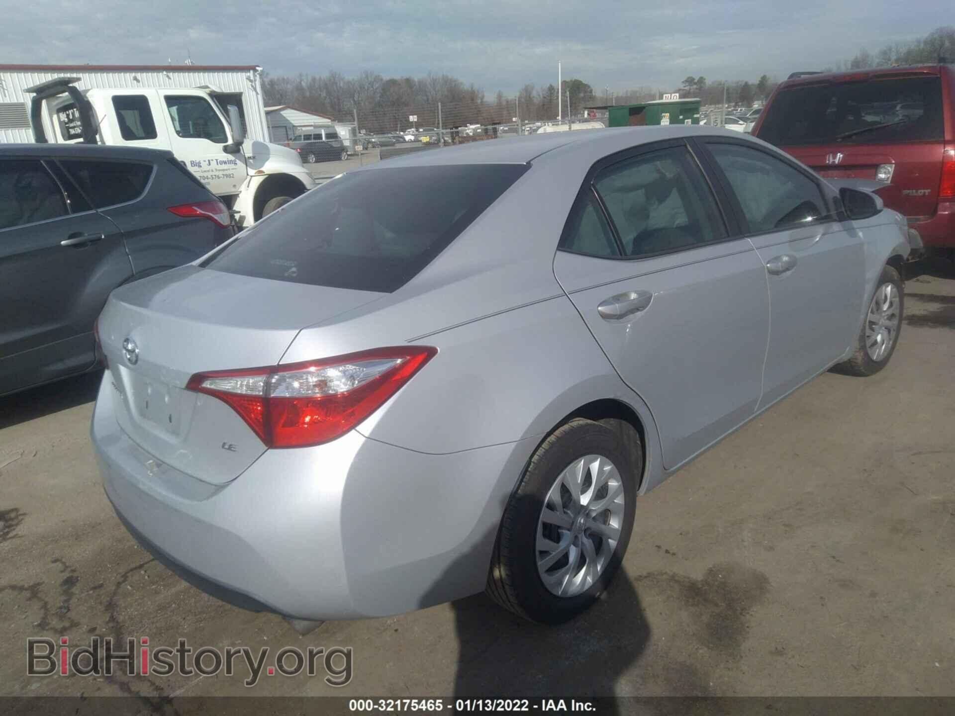 2015 TOYOTA COROLLA - VIN: 2T1BURHEXFC285497 - Photo 4