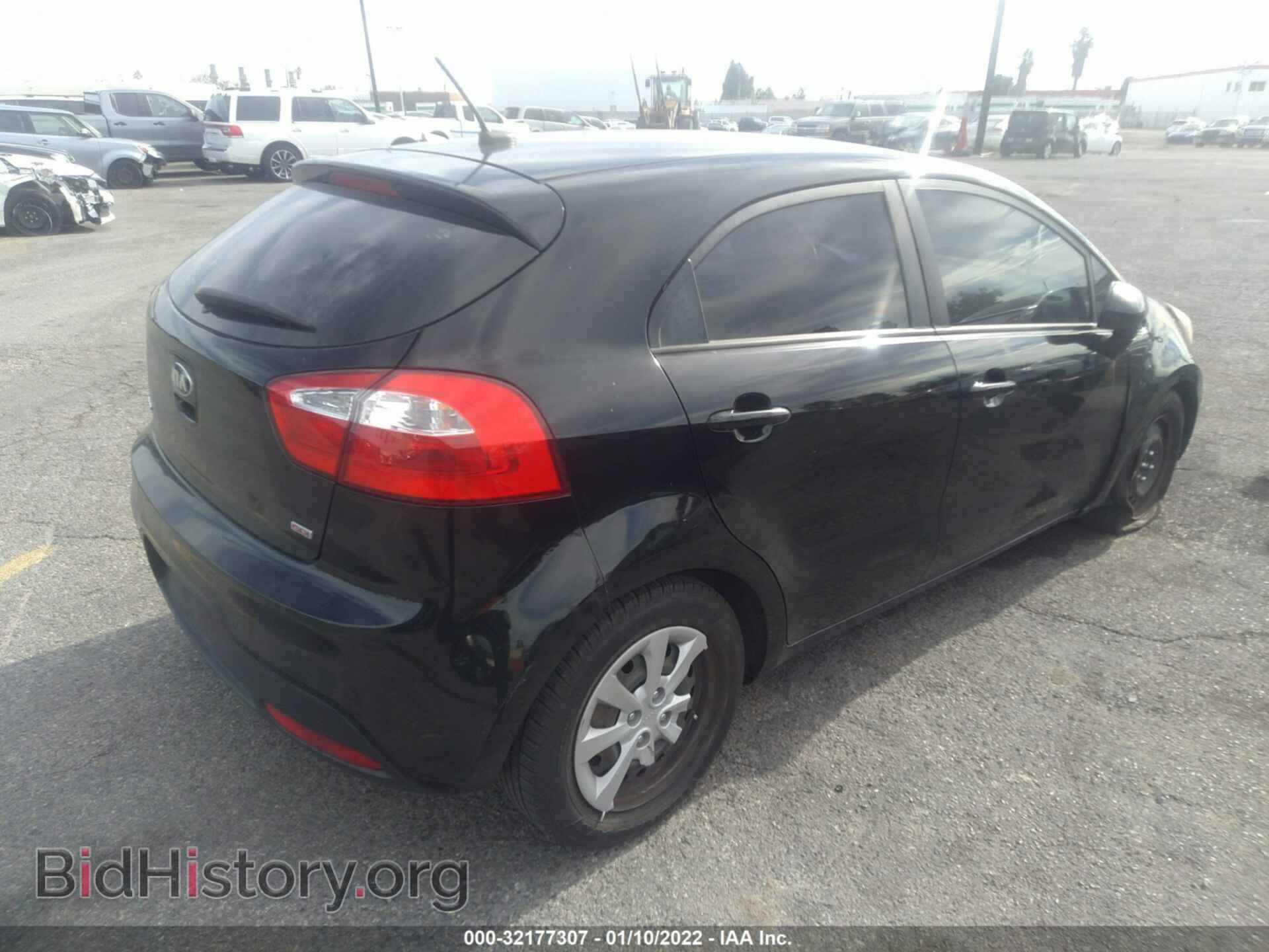 2013 KIA RIO - VIN: KNADM5A38D6281461 - Фото 4
