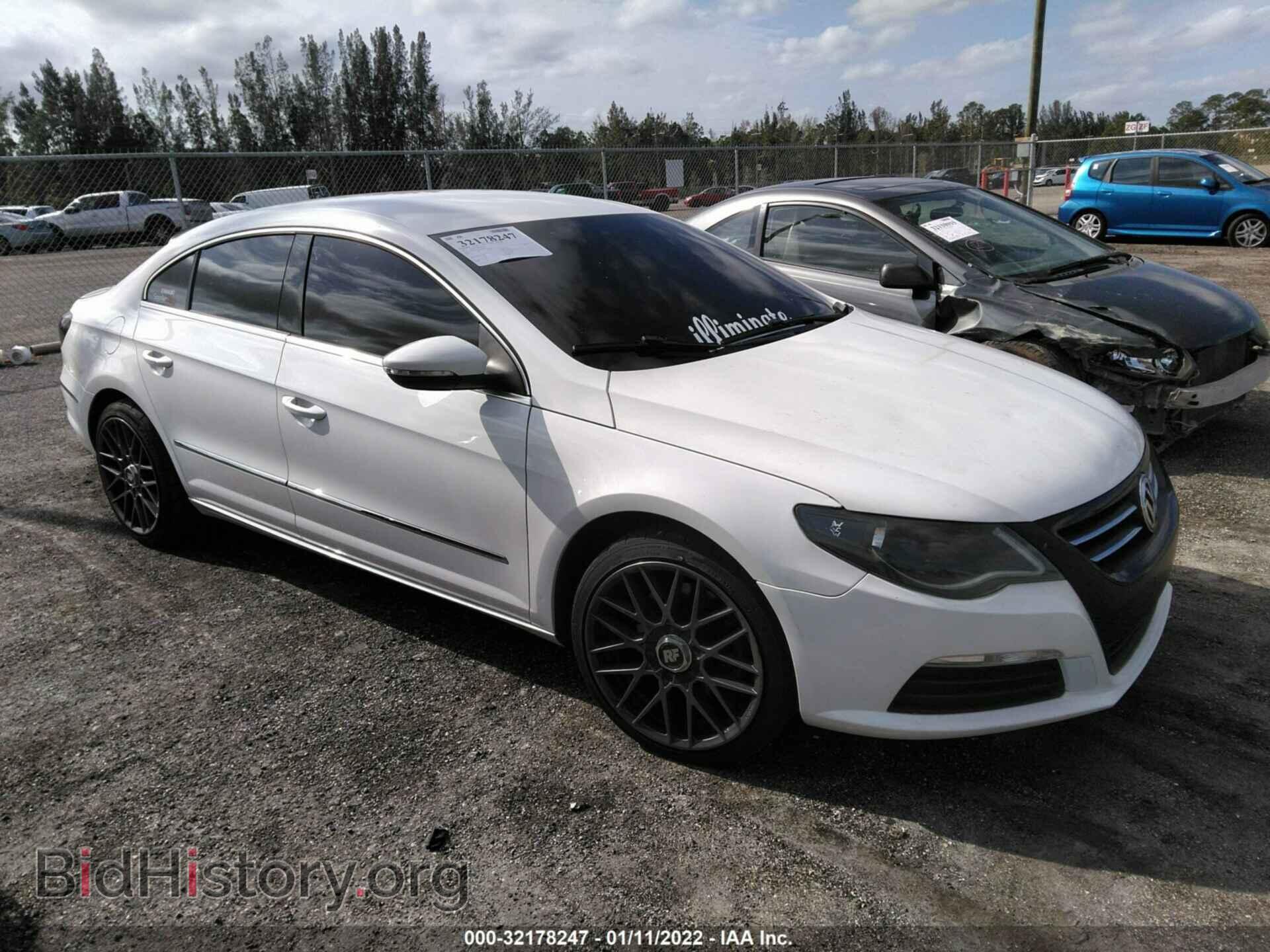 Фотография WVWMN7AN1BE709211 - VOLKSWAGEN CC 2011