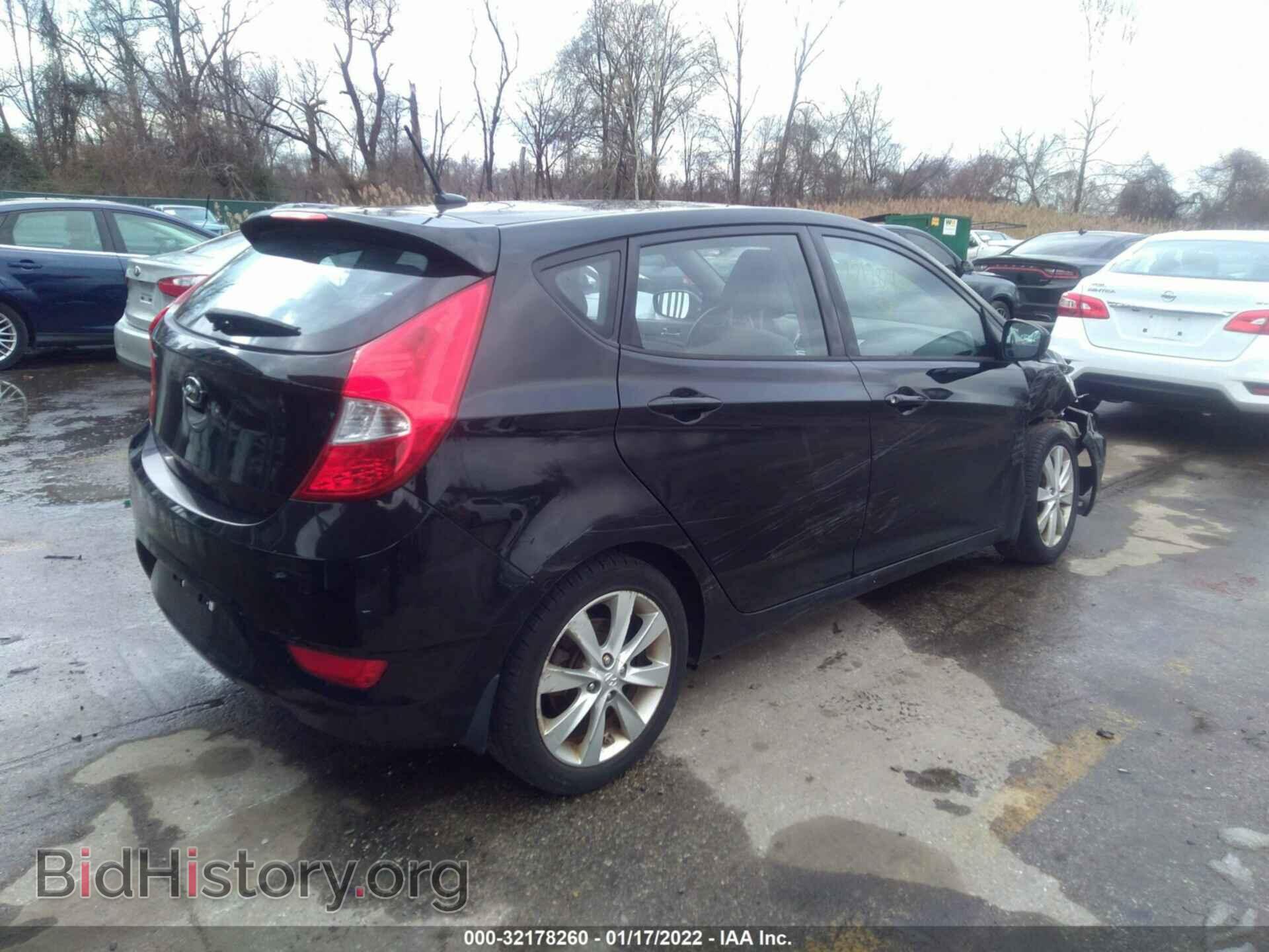 2012 HYUNDAI ACCENT - VIN: KMHCU5AE5CU055416 - Фото 4