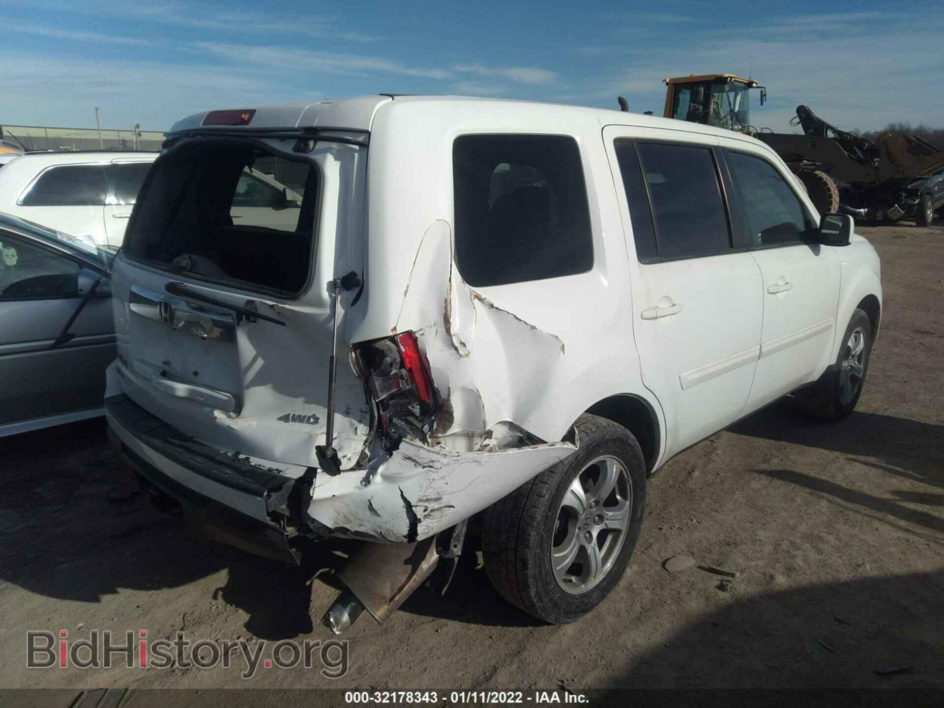 2012 HONDA PILOT - VIN: 5FNYF4H5XCB082351 - Фото 4