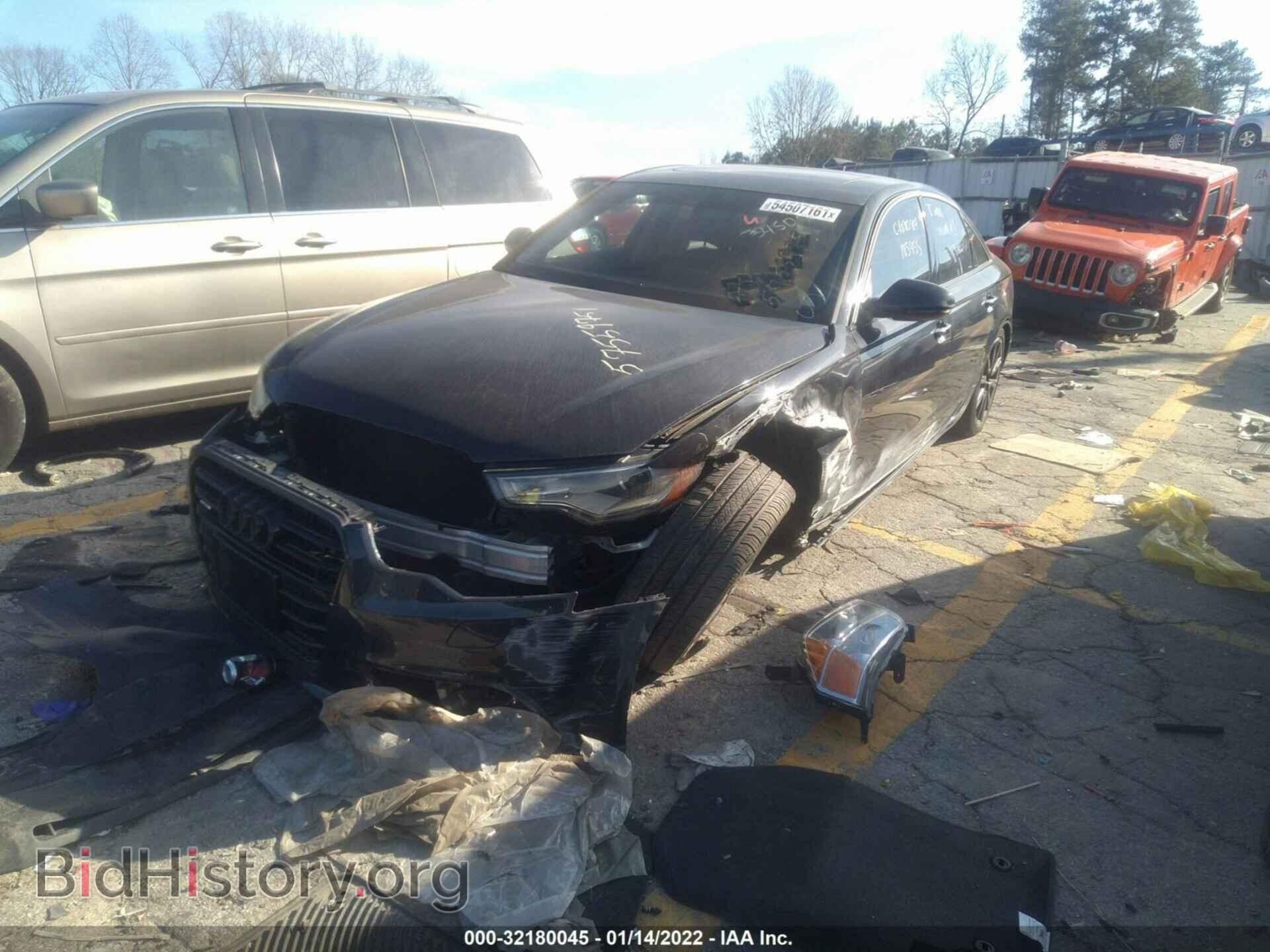 2013 AUDI A6 - VIN: WAUGFAFC9DN057548 - Фото 2