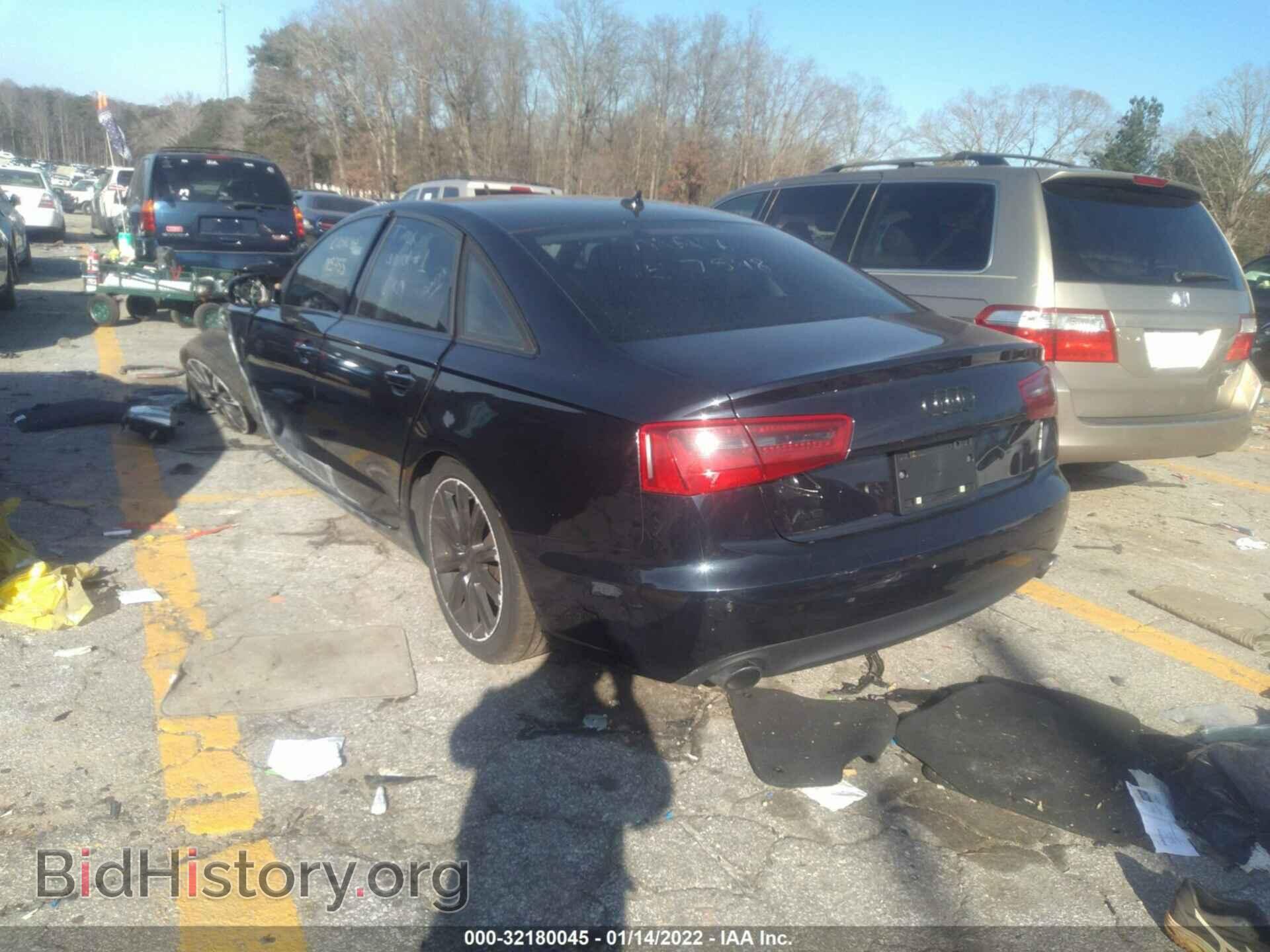 2013 AUDI A6 - VIN: WAUGFAFC9DN057548 - Фото 3