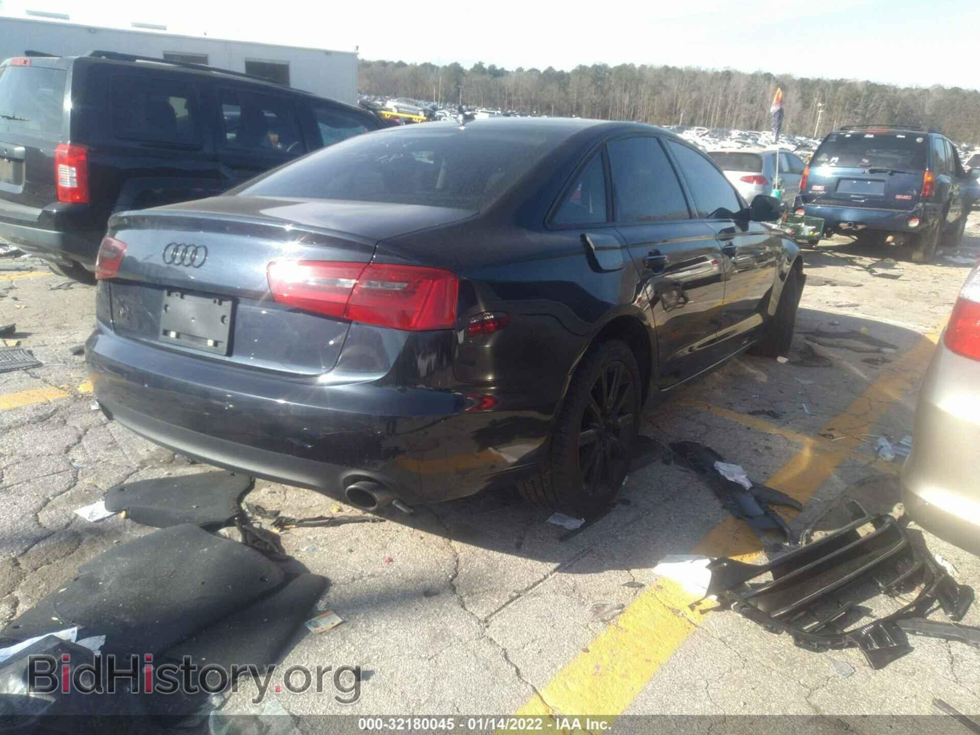 2013 AUDI A6 - VIN: WAUGFAFC9DN057548 - Фото 4