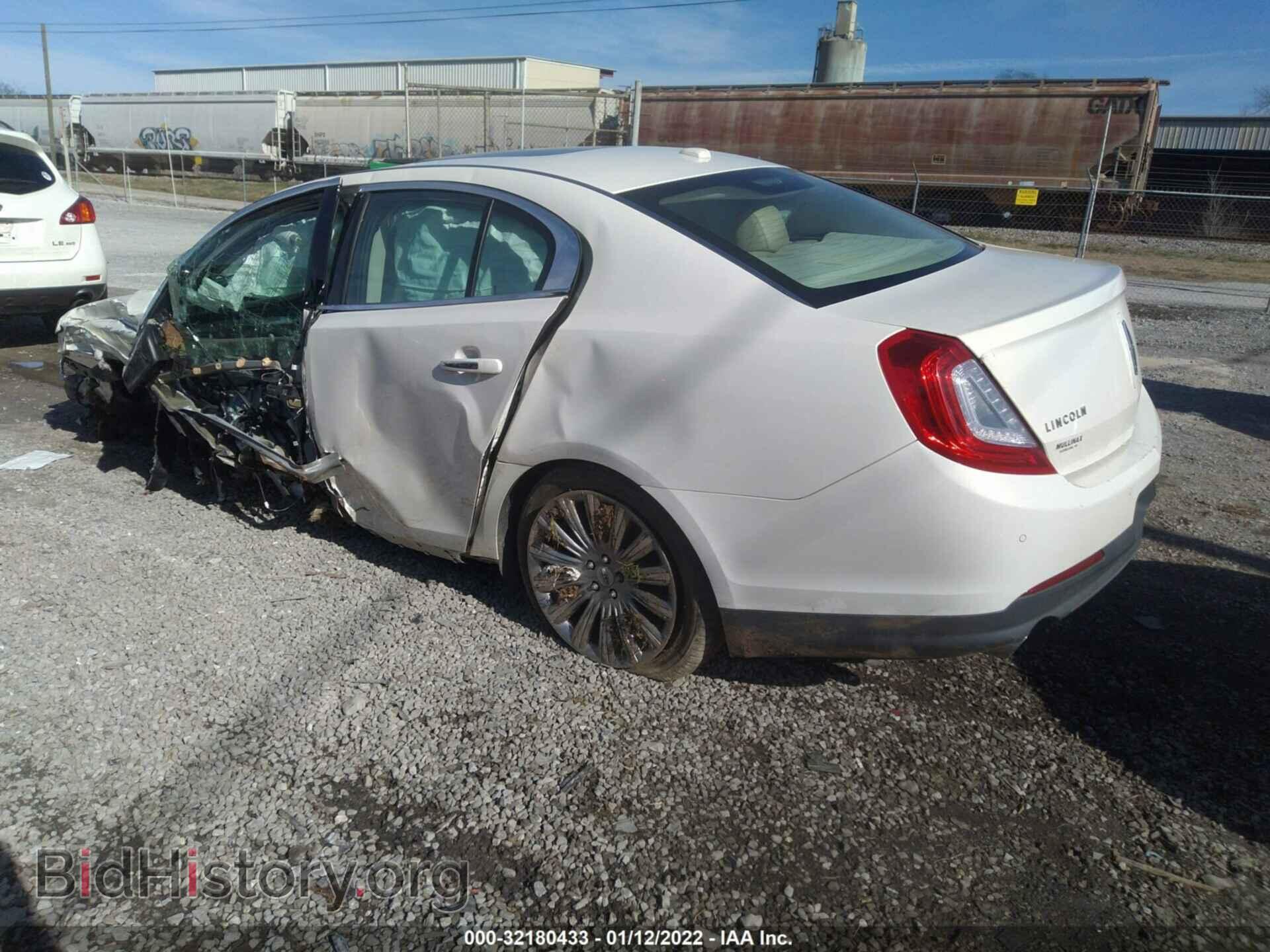 2013 LINCOLN MKS - VIN: 1LNHL9DK7DG618581 - Фото 3