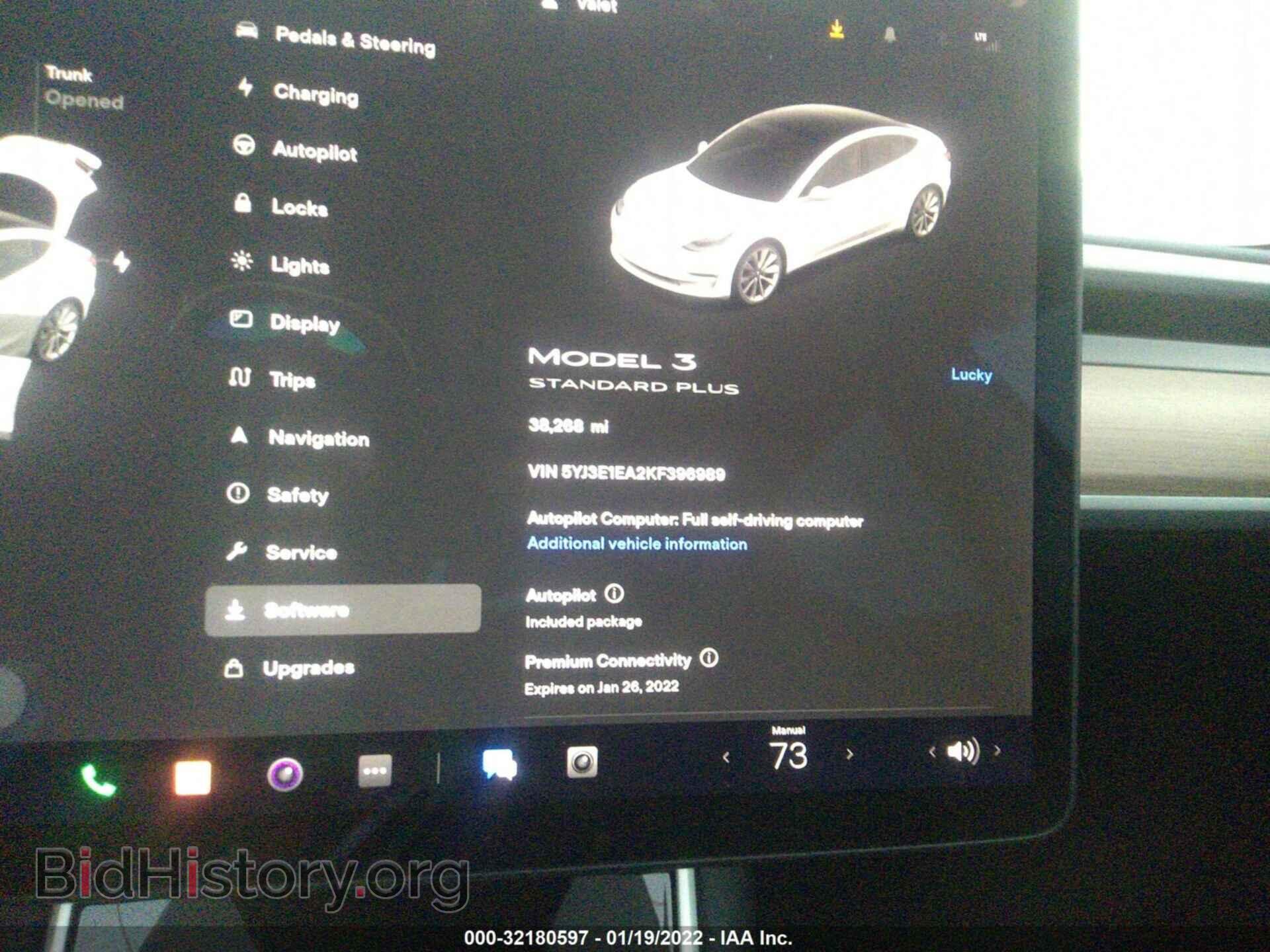 2019 TESLA MODEL 3 - VIN: 5YJ3E1EA2KF396989 - Фото 7