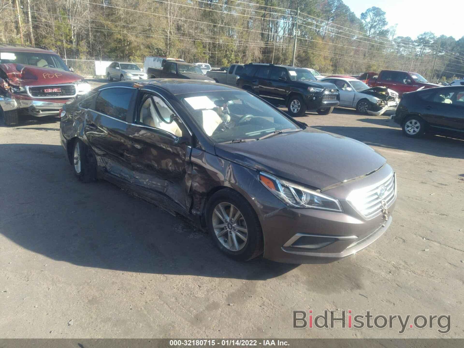 Photo 5NPE24AFXGH378415 - HYUNDAI SONATA 2016