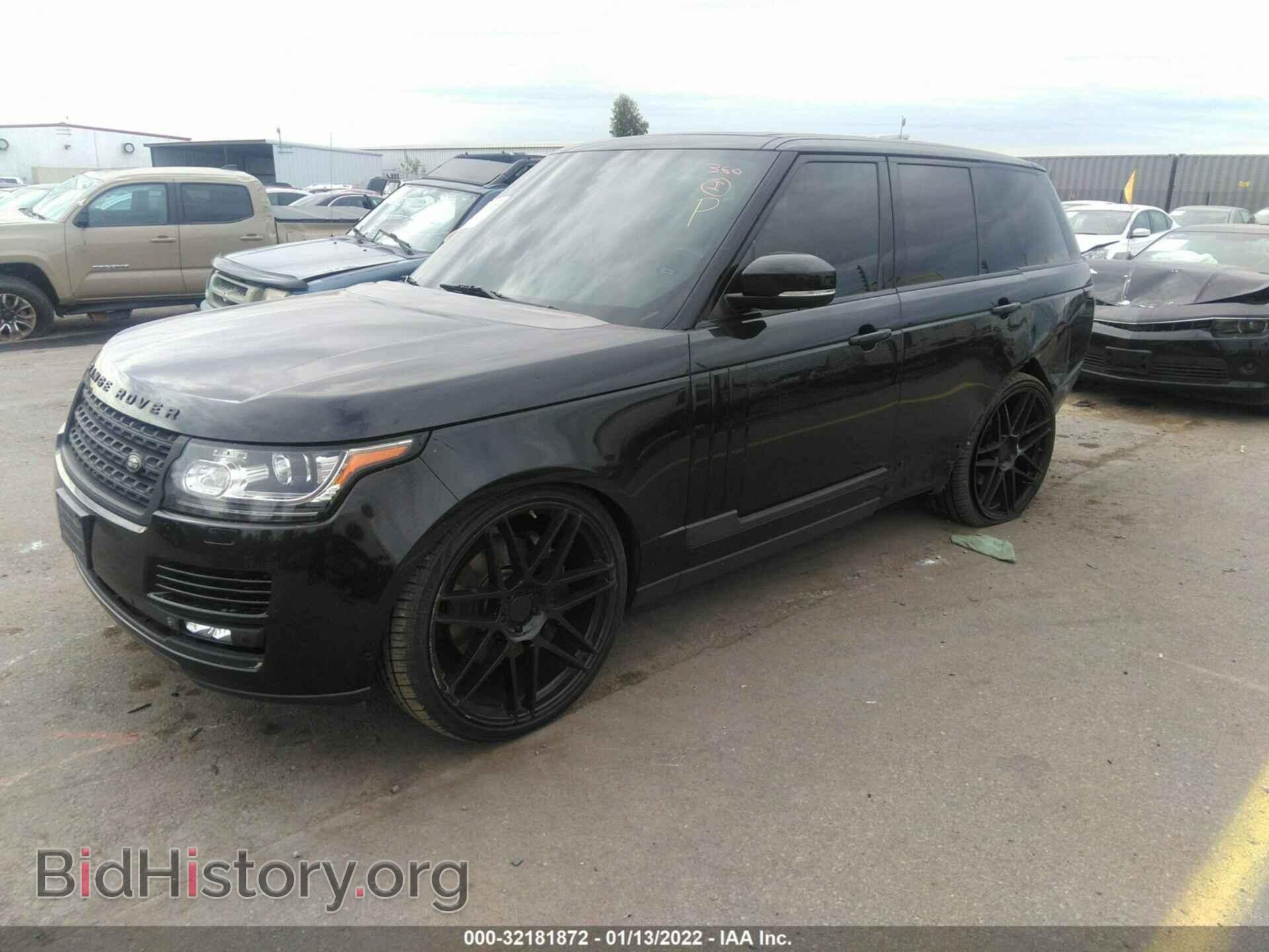 2013 LAND ROVER RANGE ROVER - VIN: SALGS2DF8DA111231 - Фото 2