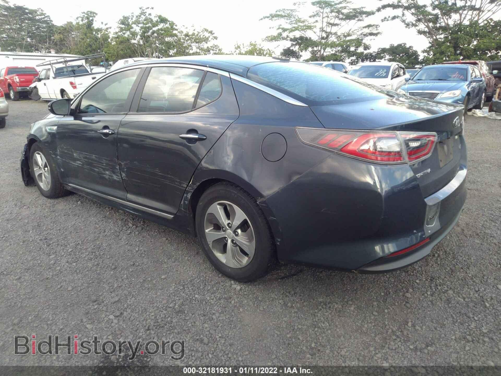 2014 KIA OPTIMA HYBRID - VIN: KNAGM4AD4E5065100 - Фото 3