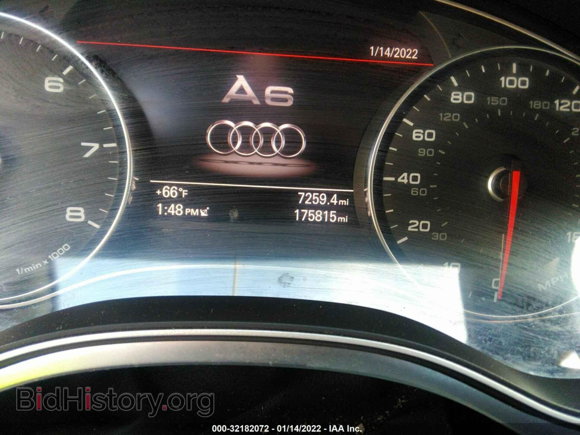 2014 AUDI A6 - VIN: WAUGFAFC4EN136059 - Фото 7
